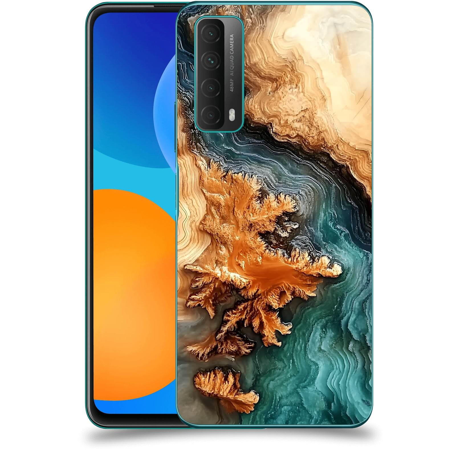 ACOVER Kryt na mobil Huawei P Smart 2021 - Minerální tok