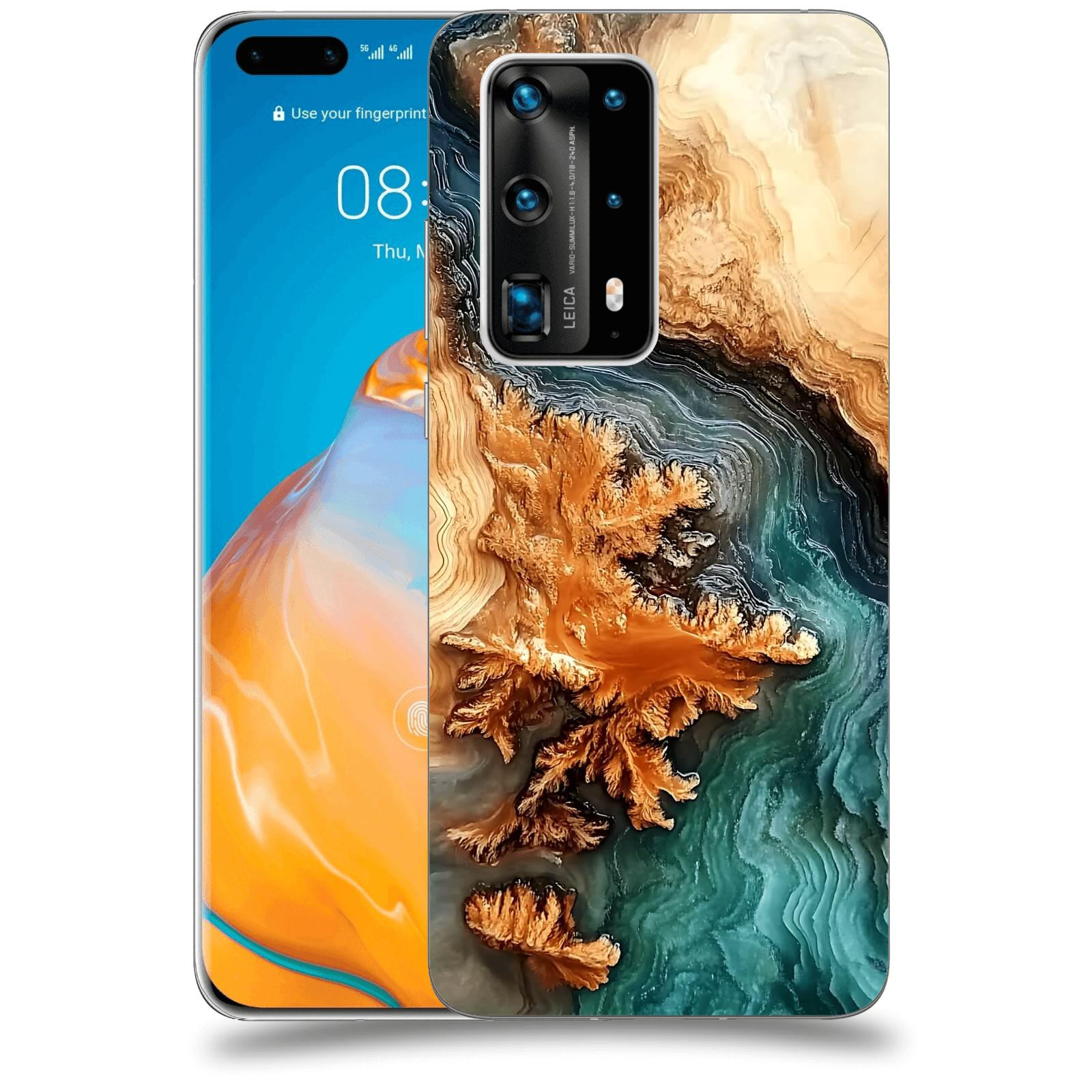 ACOVER Kryt na mobil Huawei P40 Pro - Minerální tok