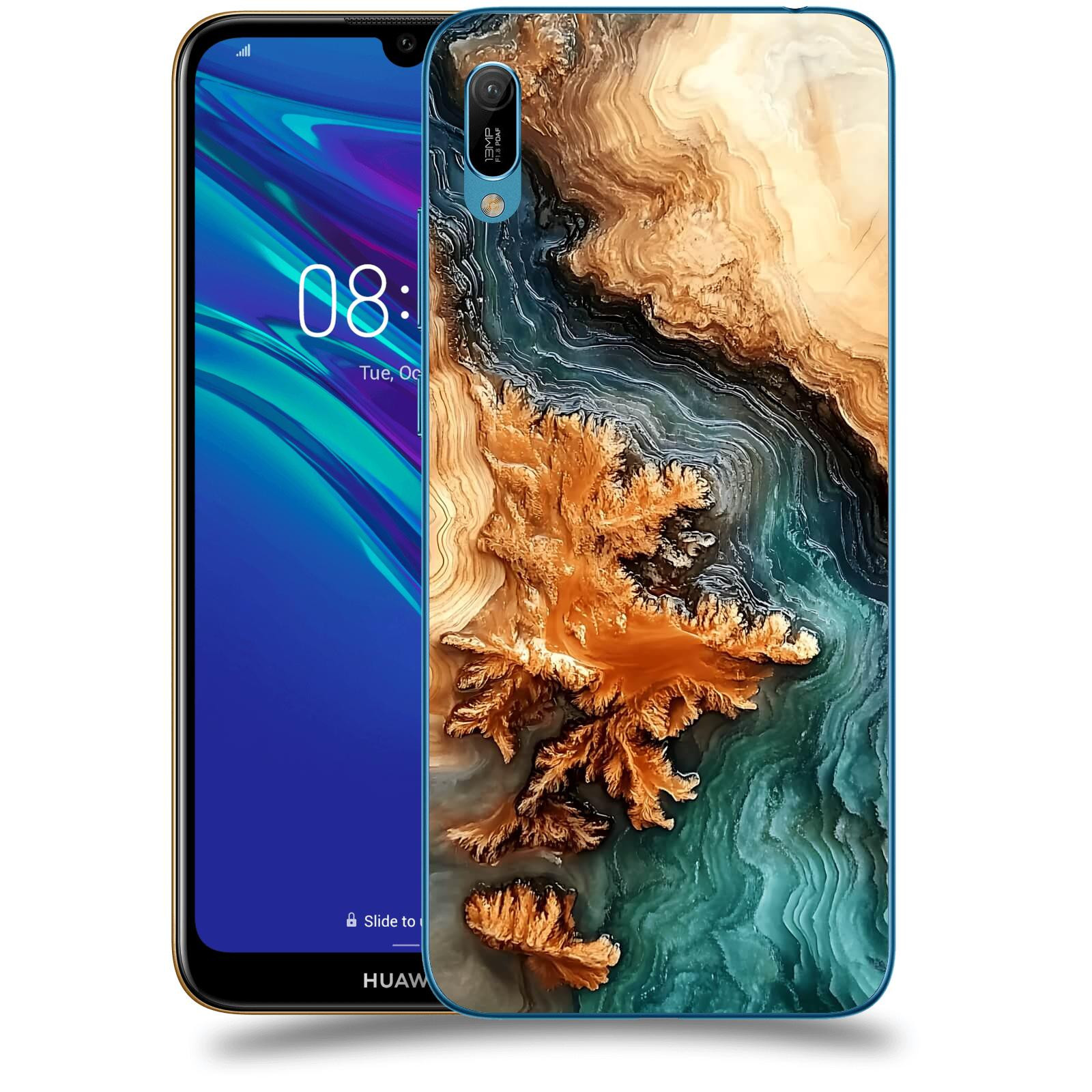 ACOVER Kryt na mobil Huawei Y6 2019 - Minerální tok