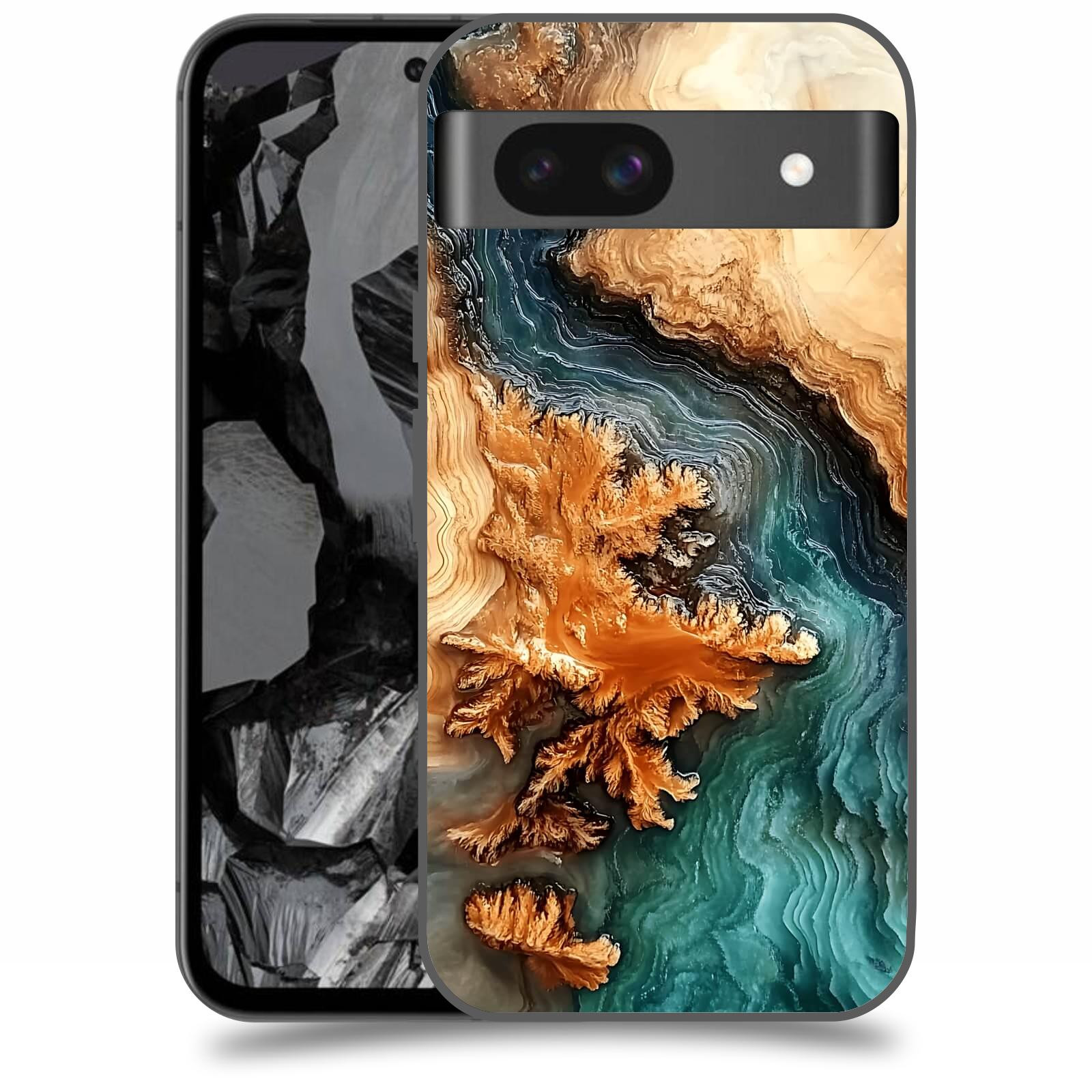 ACOVER Kryt na mobil Google Pixel 8A - Minerální tok