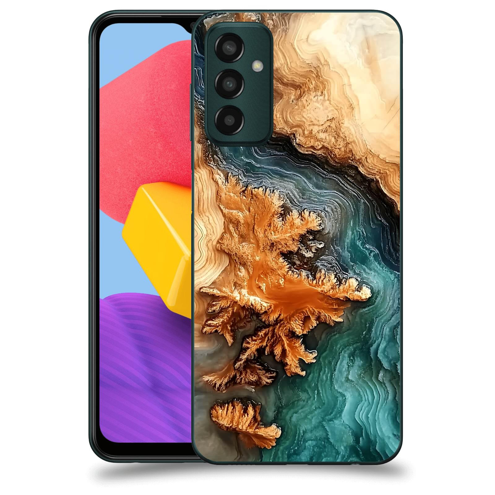 ACOVER Kryt na mobil Samsung Galaxy M13 M135F - Minerální tok
