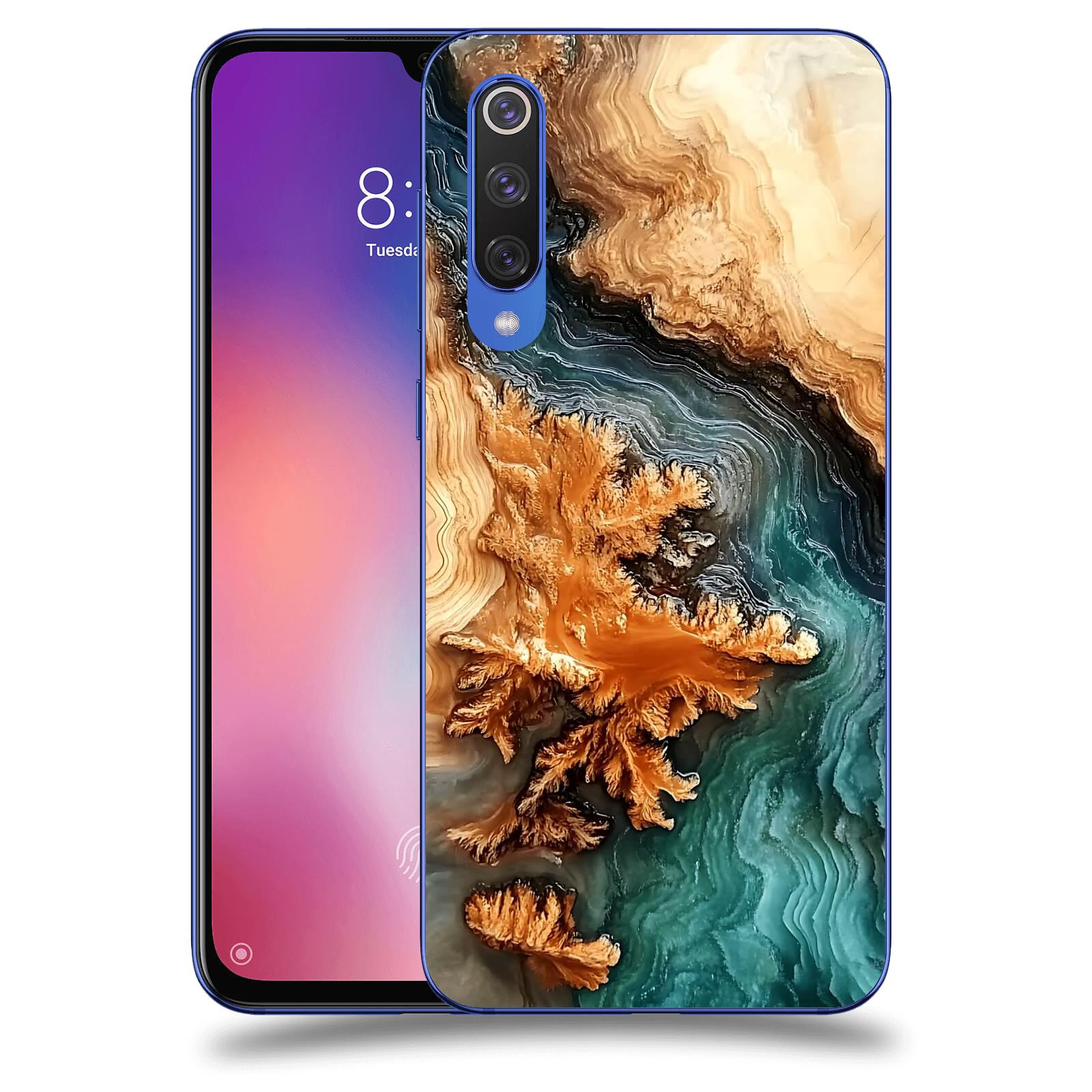 ACOVER Kryt na mobil Xiaomi Mi 9 SE - Minerální tok