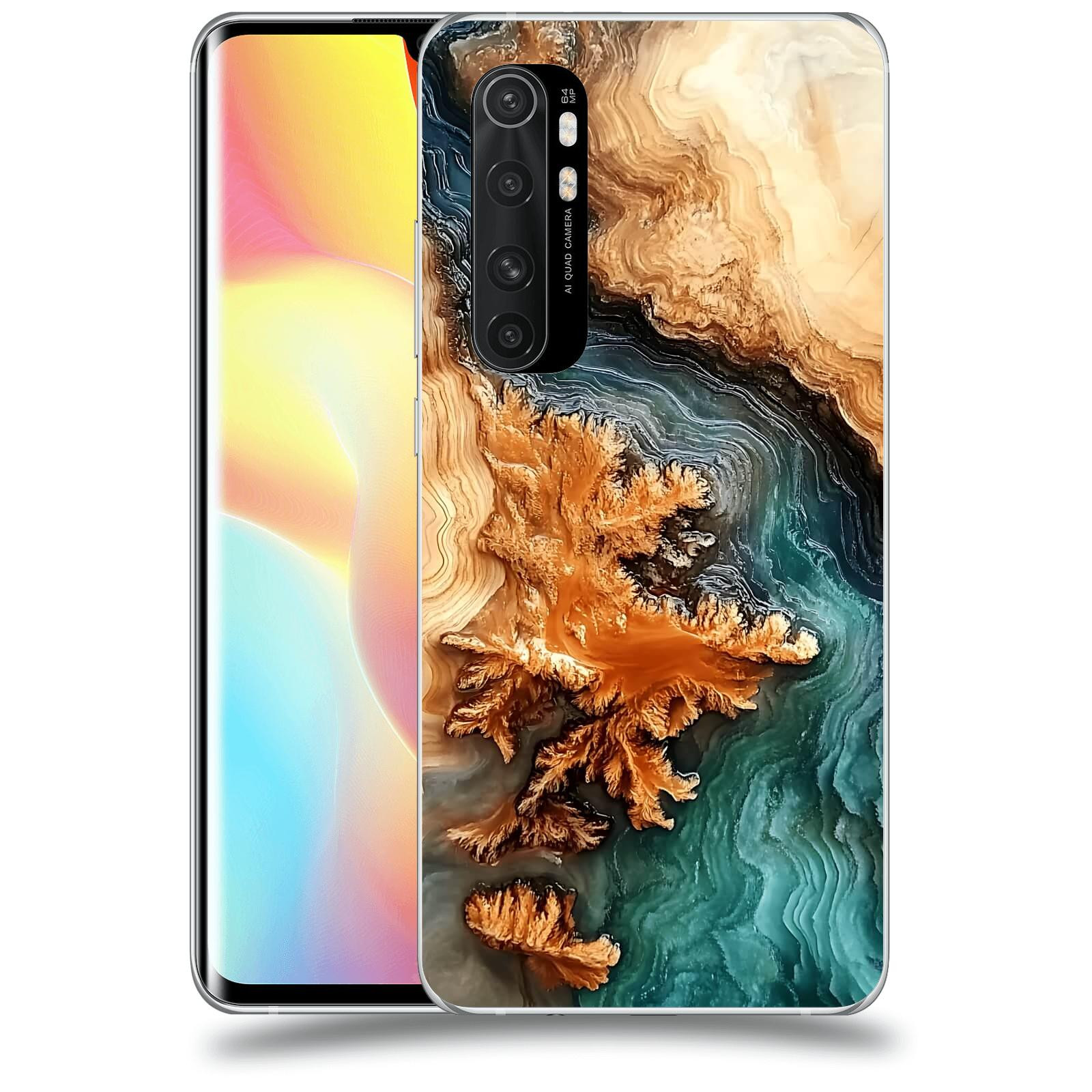 ACOVER Kryt na mobil Xiaomi Mi Note 10 Lite - Minerální tok