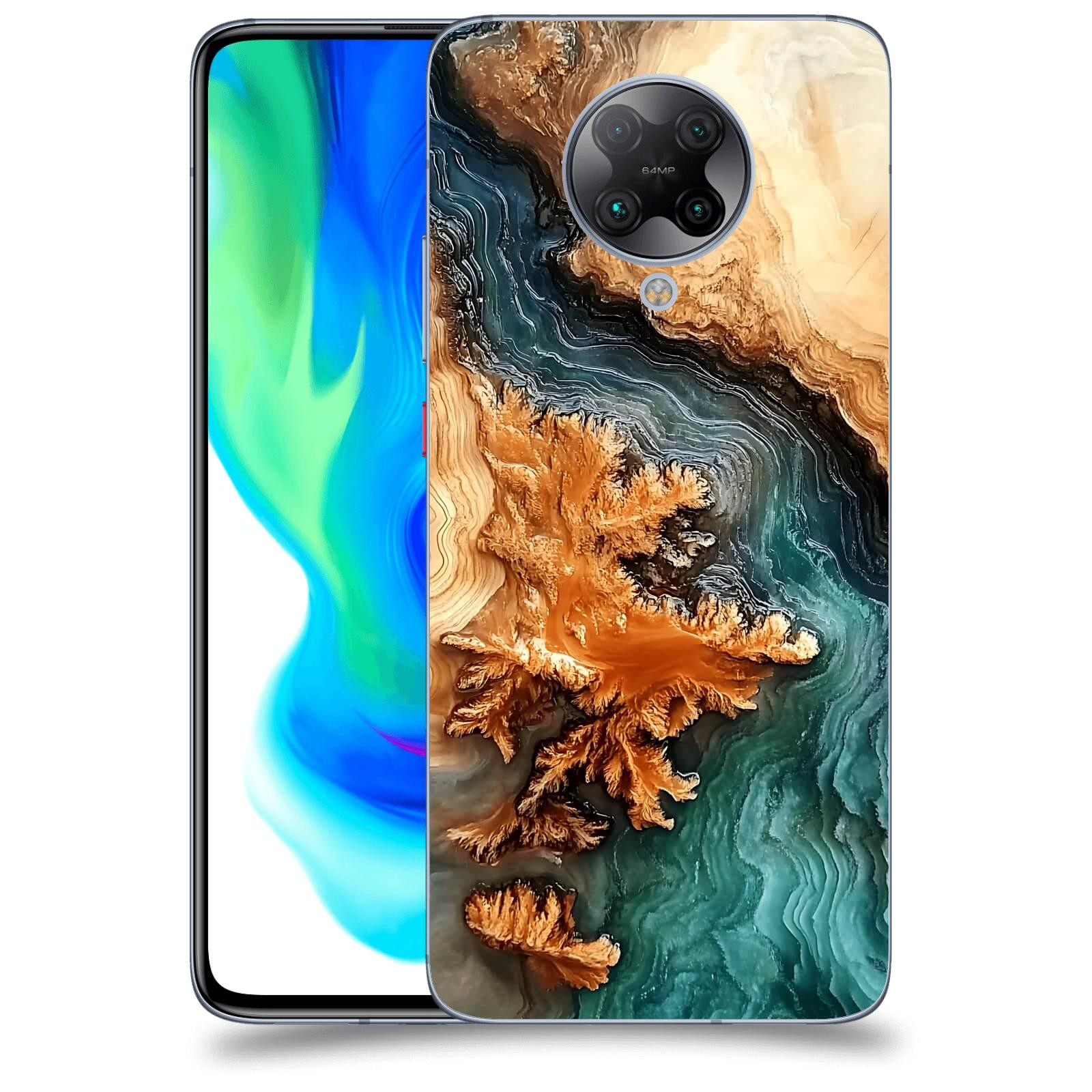 ACOVER Kryt na mobil Xiaomi Poco F2 Pro - Minerální tok