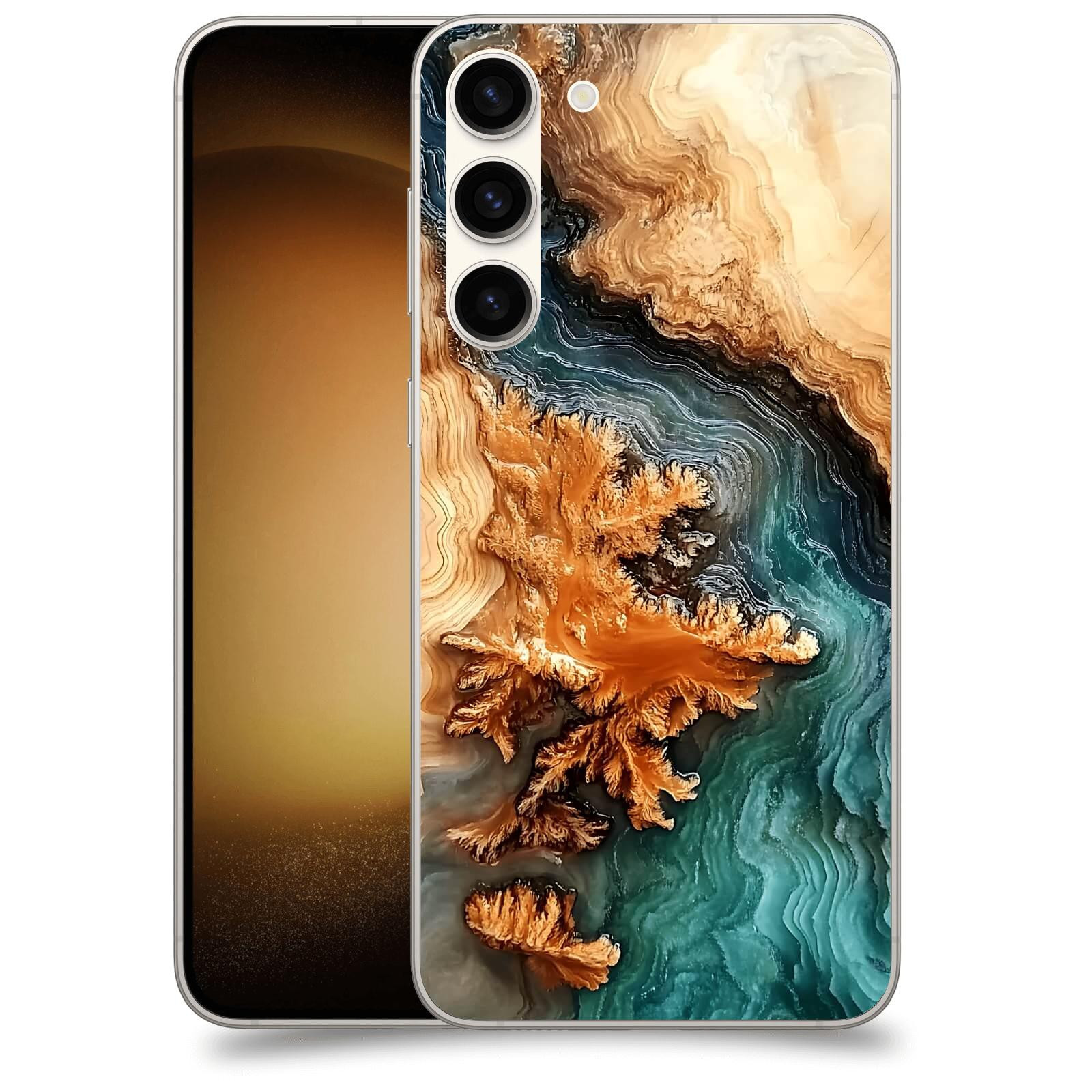 ACOVER Kryt na mobil Samsung Galaxy S23+ 5G - Minerální tok