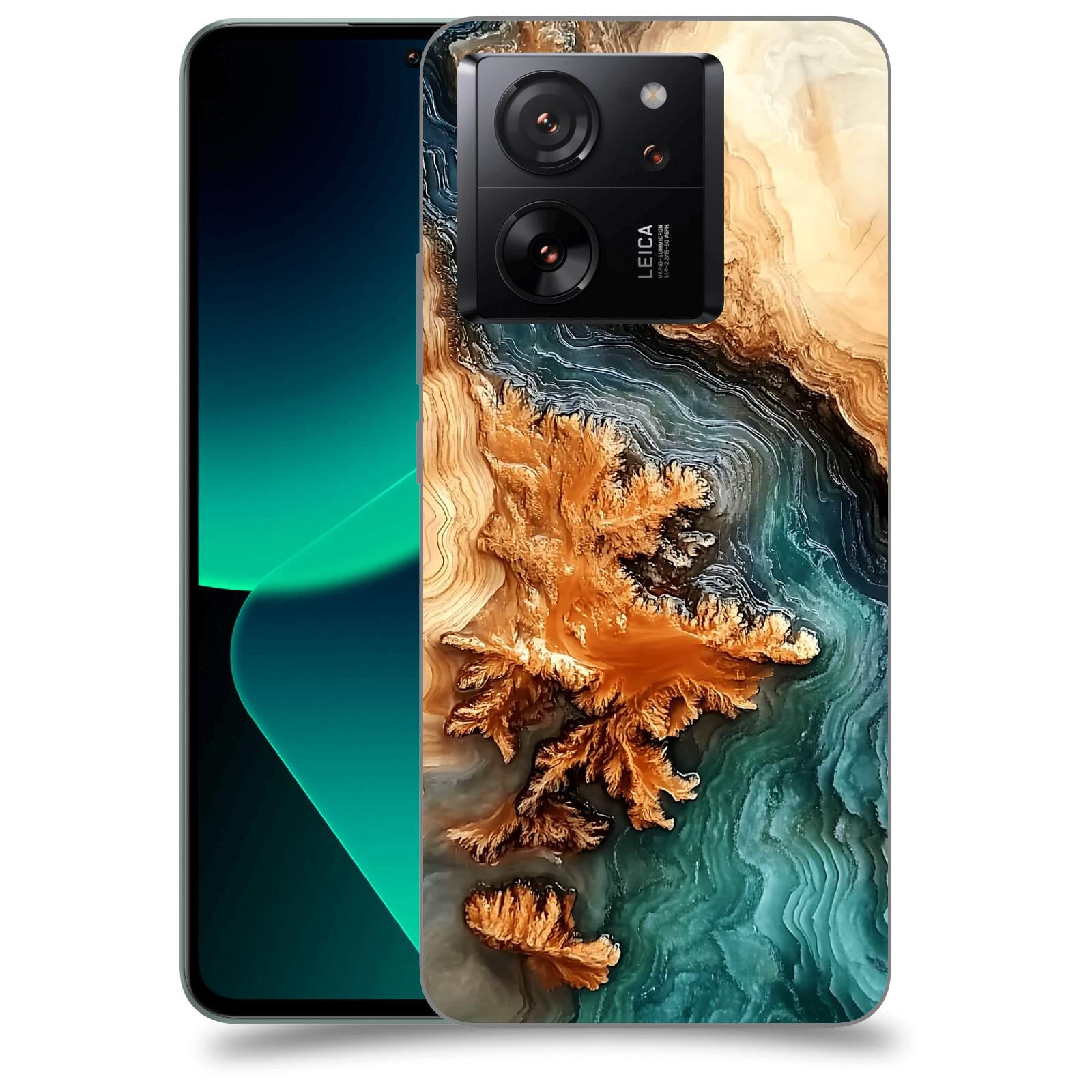ACOVER Kryt na mobil Xiaomi 13T pro - Minerální tok