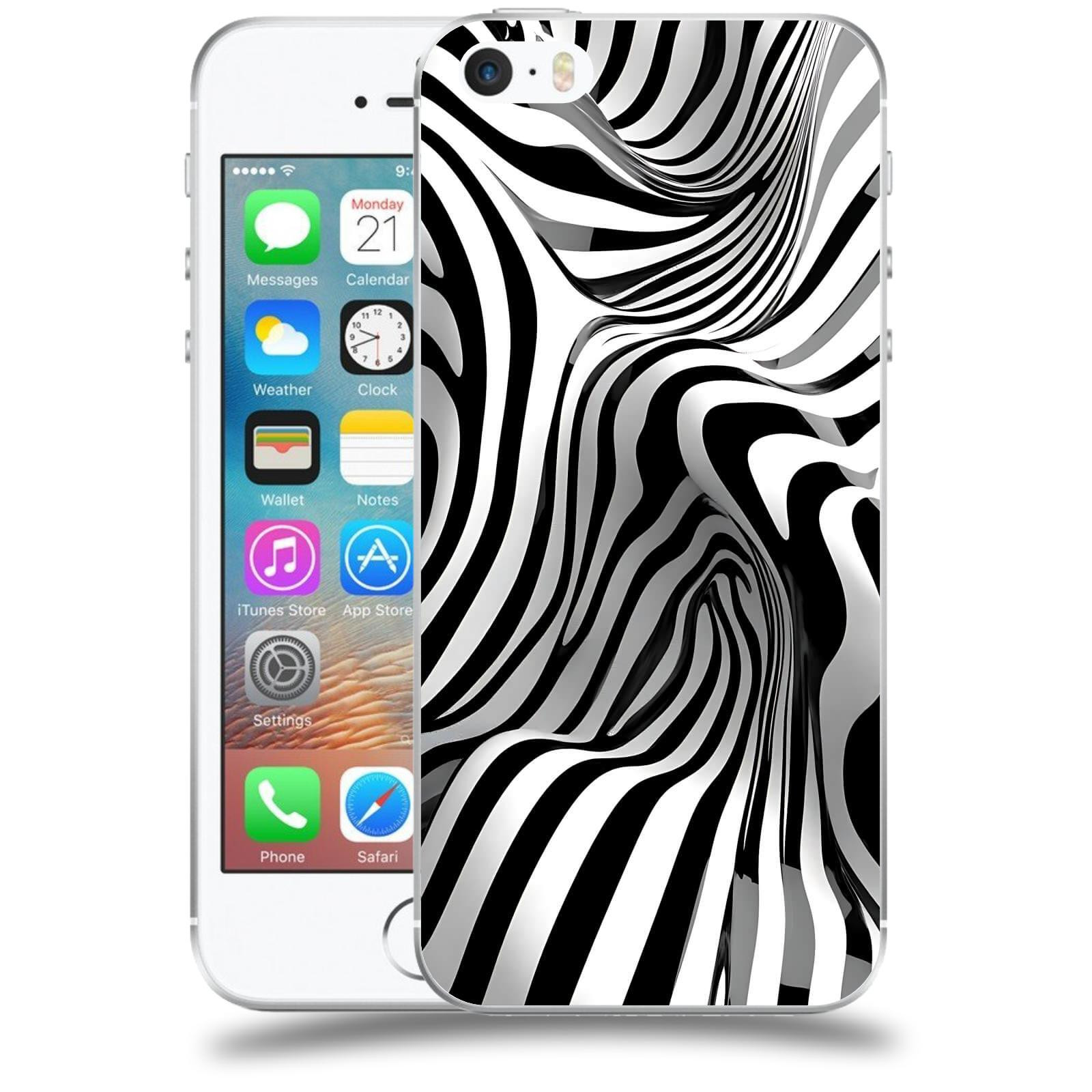 ACOVER Kryt na mobil Apple iPhone 5/5S/SE - Deformace a Iluze