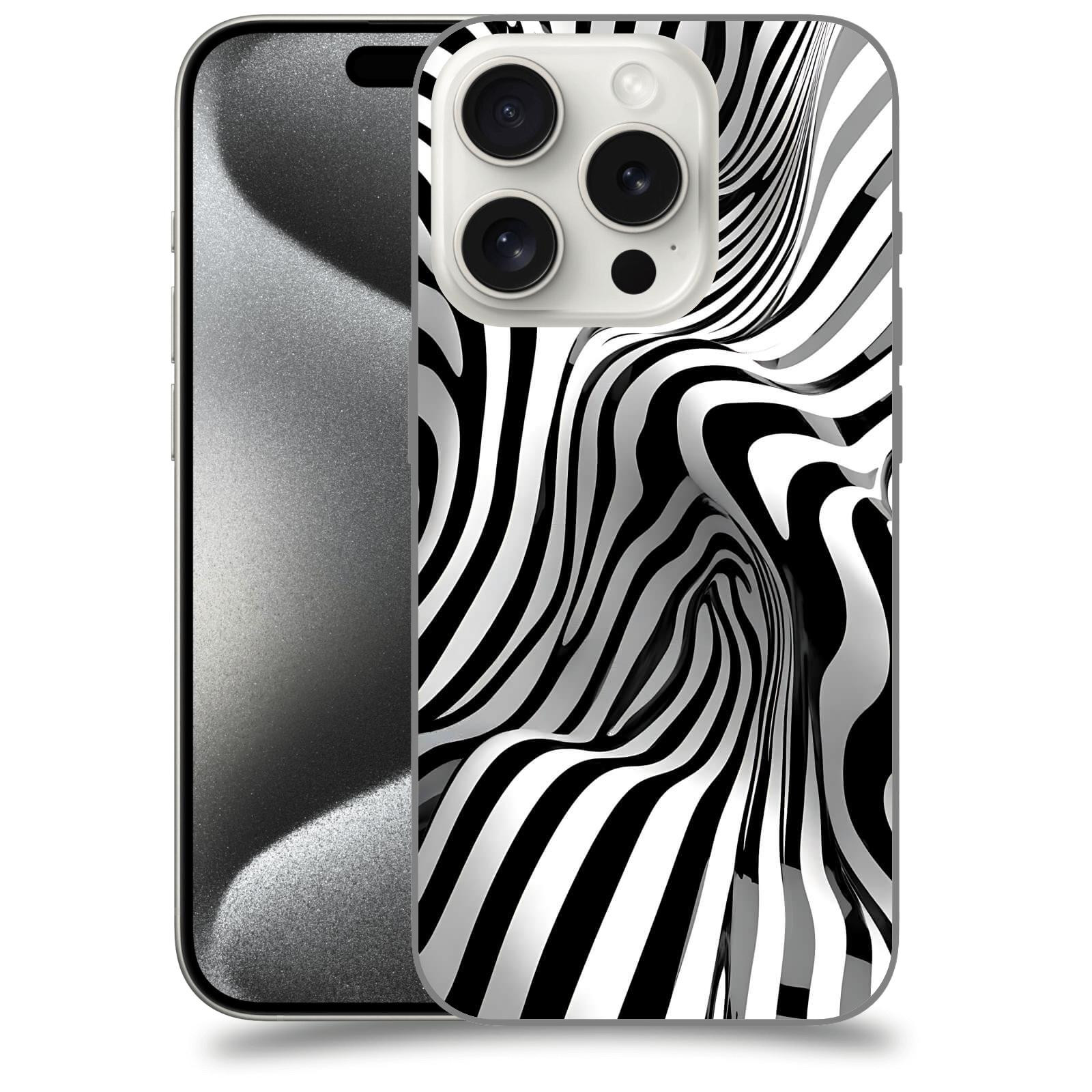 ACOVER Kryt na mobil Apple iPhone 15 pro - Deformace a Iluze