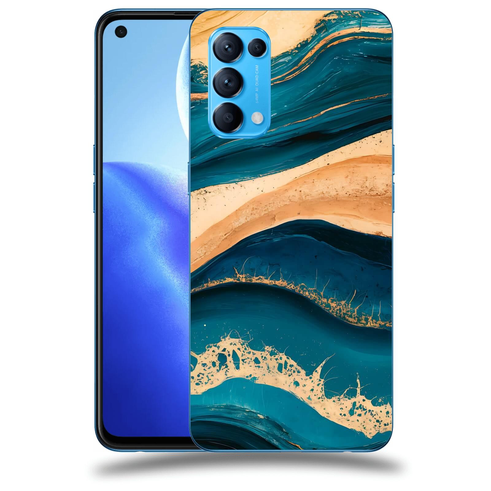 ACOVER Kryt na mobil OPPO Reno 5 5G - Energie a Plynutí