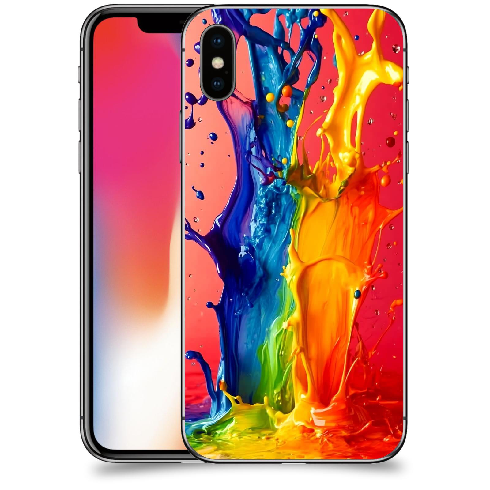 ACOVER Kryt na mobil Apple iPhone X/XS - Energie a Srážka