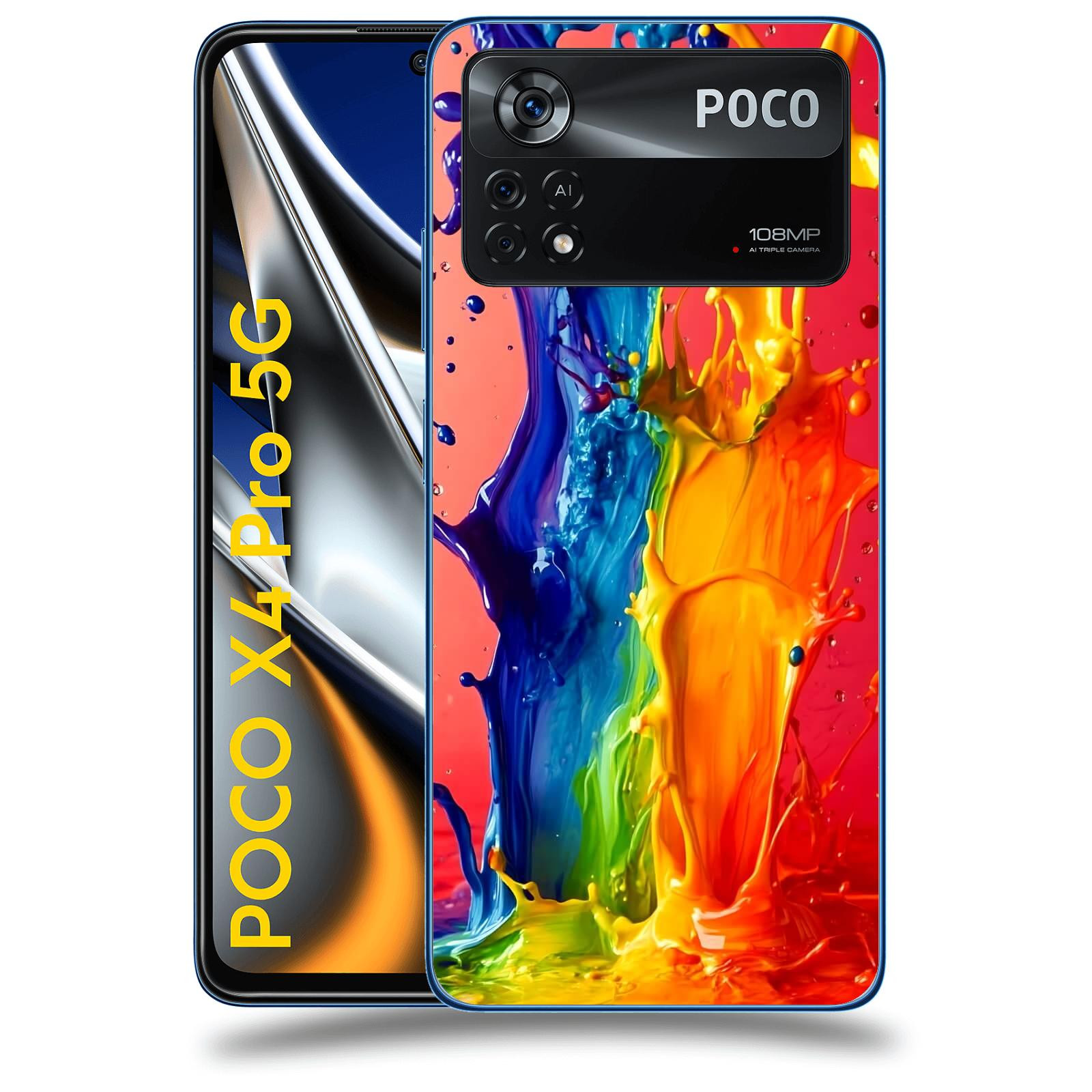 ACOVER Kryt na mobil Xiaomi Poco X4 Pro 5G - Energie a Srážka