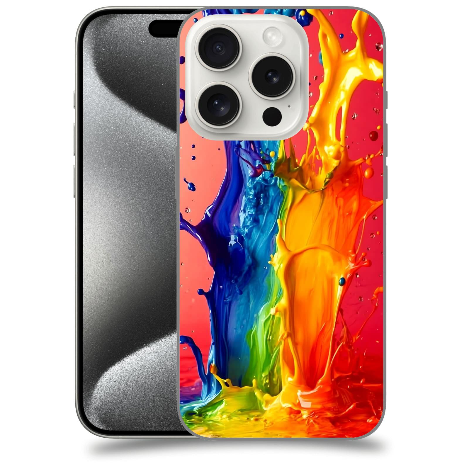 ACOVER Kryt na mobil Apple iPhone 15 pro - Energie a Srážka