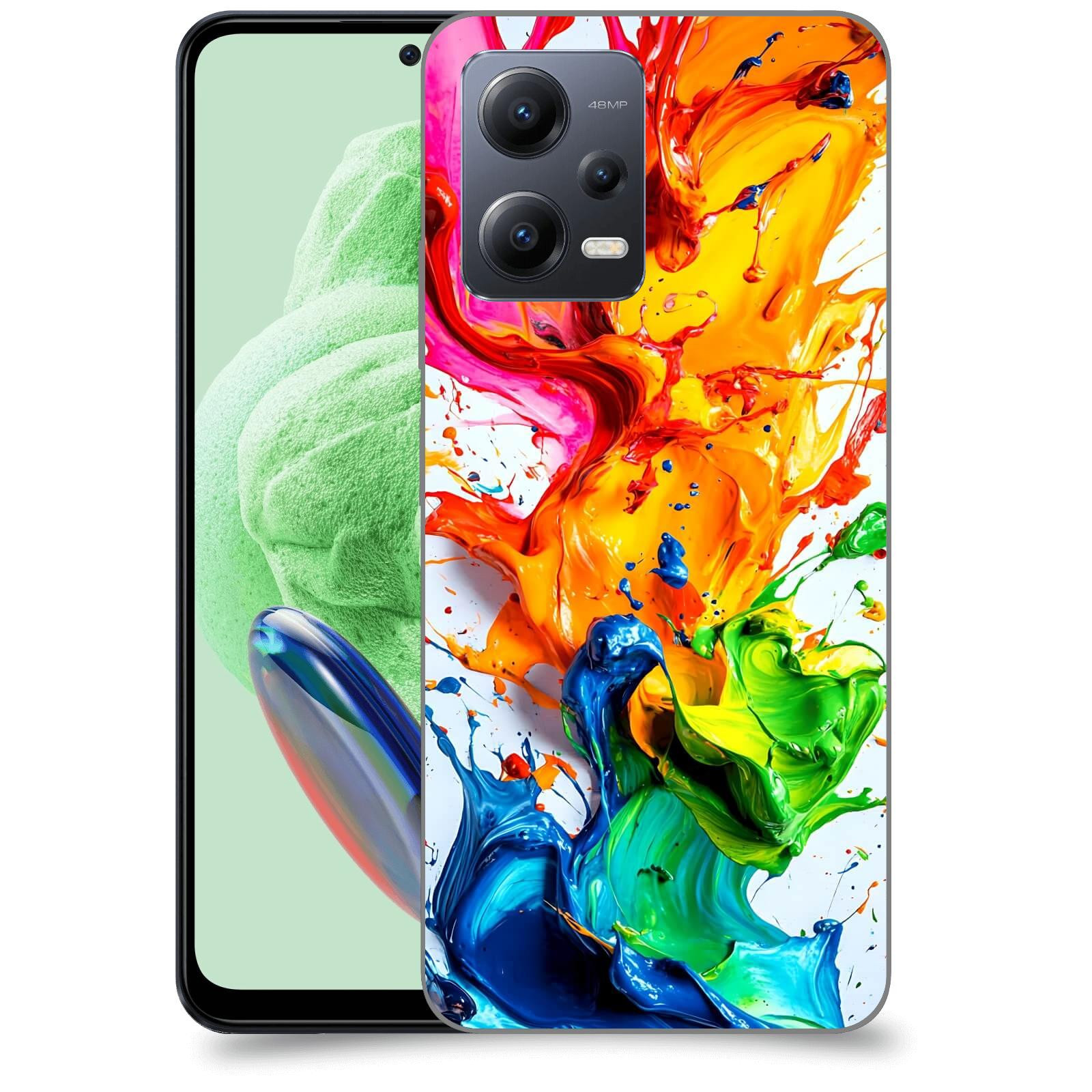 ACOVER Kryt na mobil Xiaomi Redmi Note 12 5G - Exploze a Dynamika