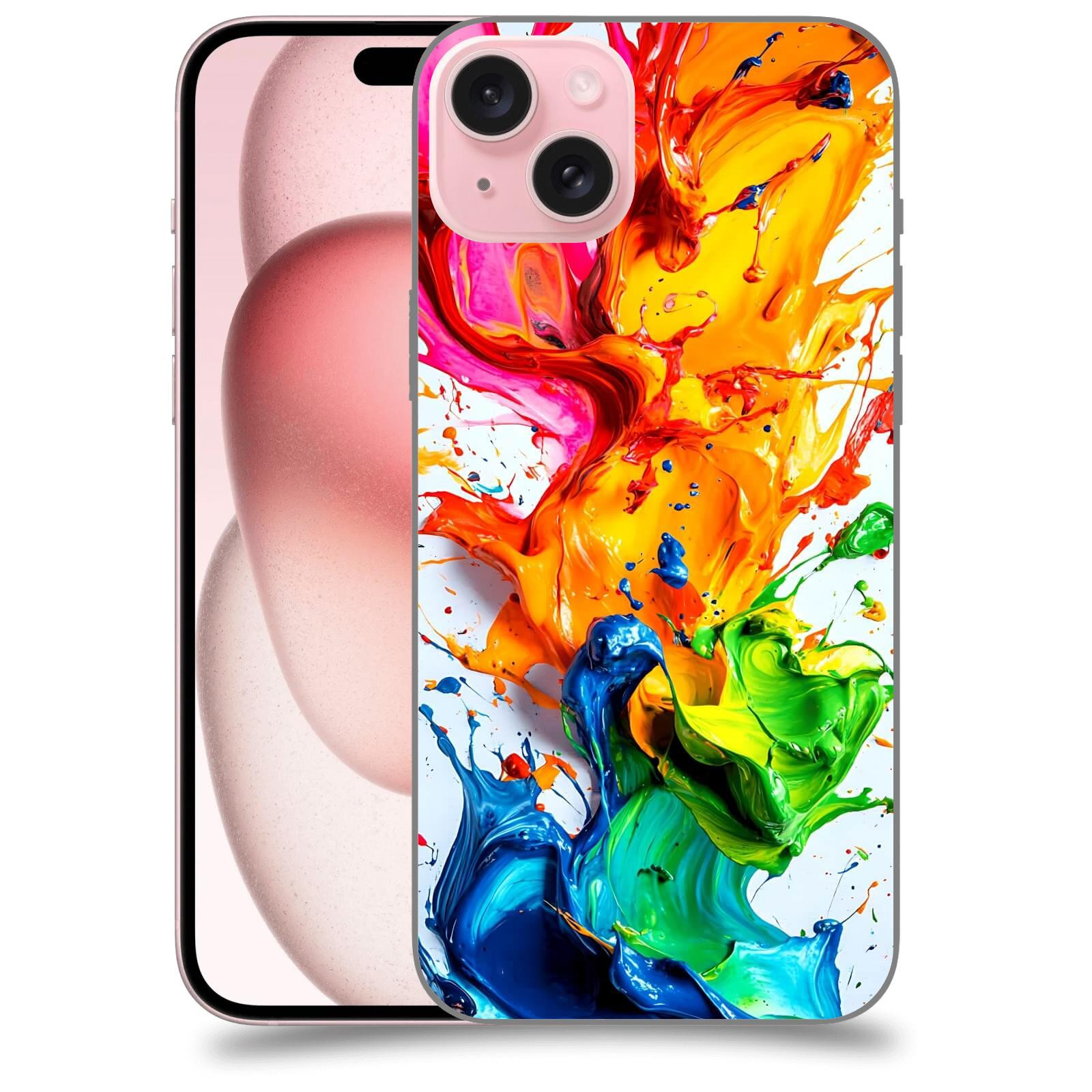 ACOVER Kryt na mobil Apple iPhone 15 plus - Exploze a Dynamika