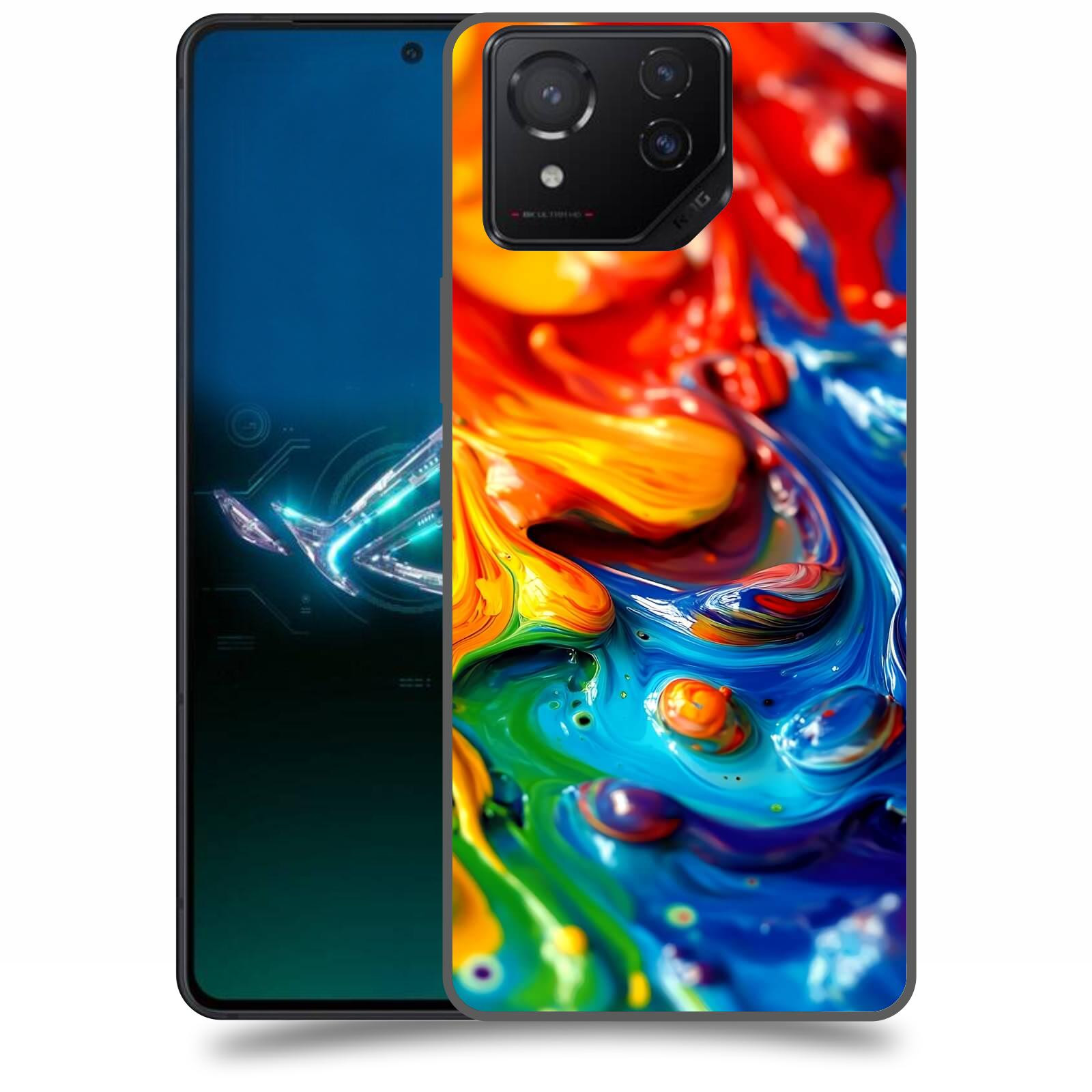 ACOVER Kryt na mobil Asus ROG Phone 8 - Exploze a Energie