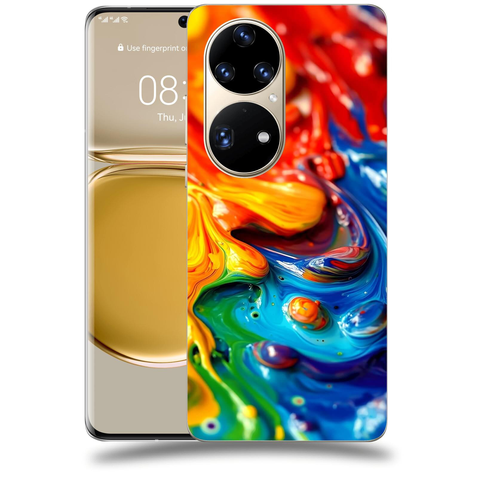 ACOVER Kryt na mobil Huawei P50 - Exploze a Energie