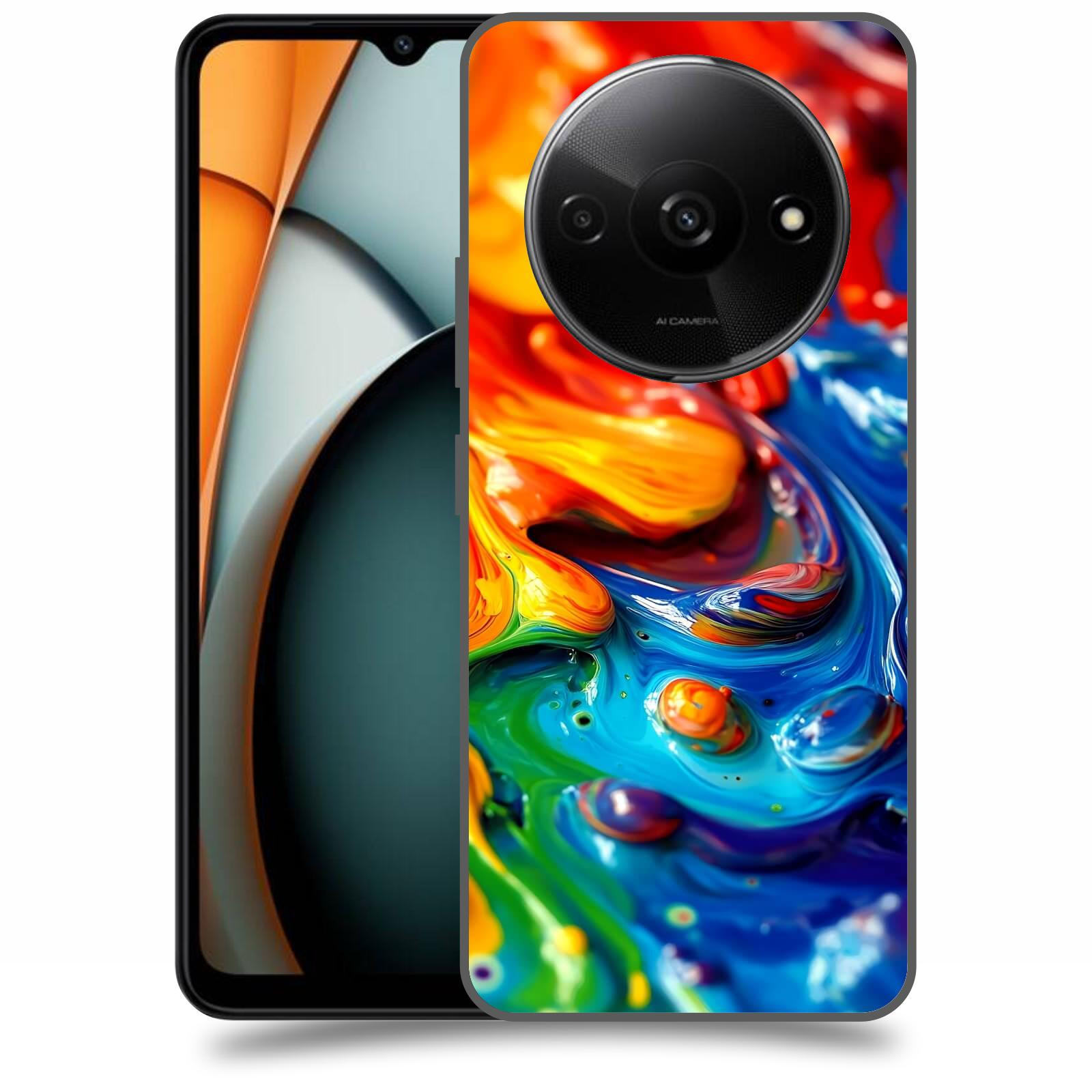 ACOVER Kryt na mobil Xiaomi Redmi A3 - Exploze a Energie