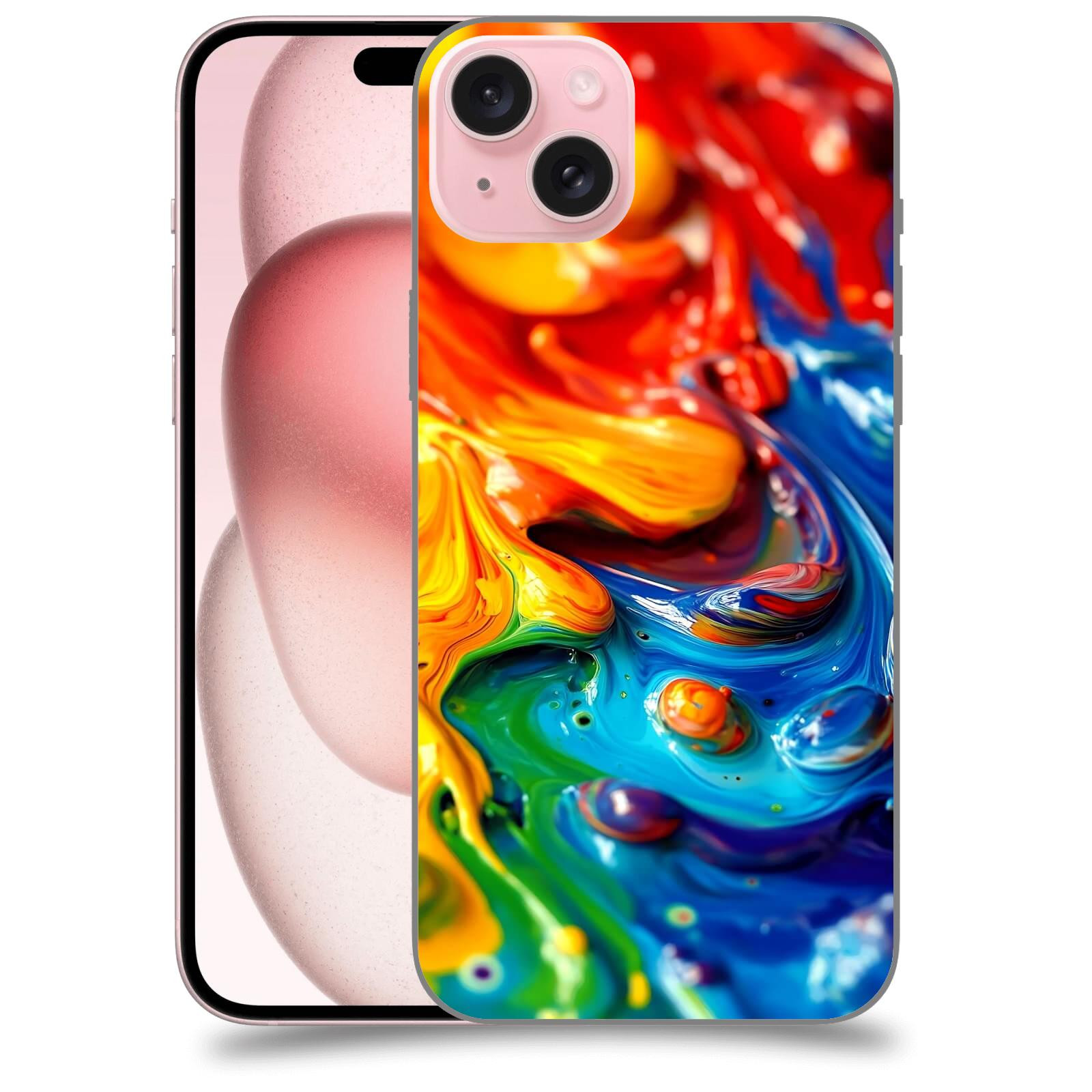 ACOVER Kryt na mobil Apple iPhone 15 plus - Exploze a Energie