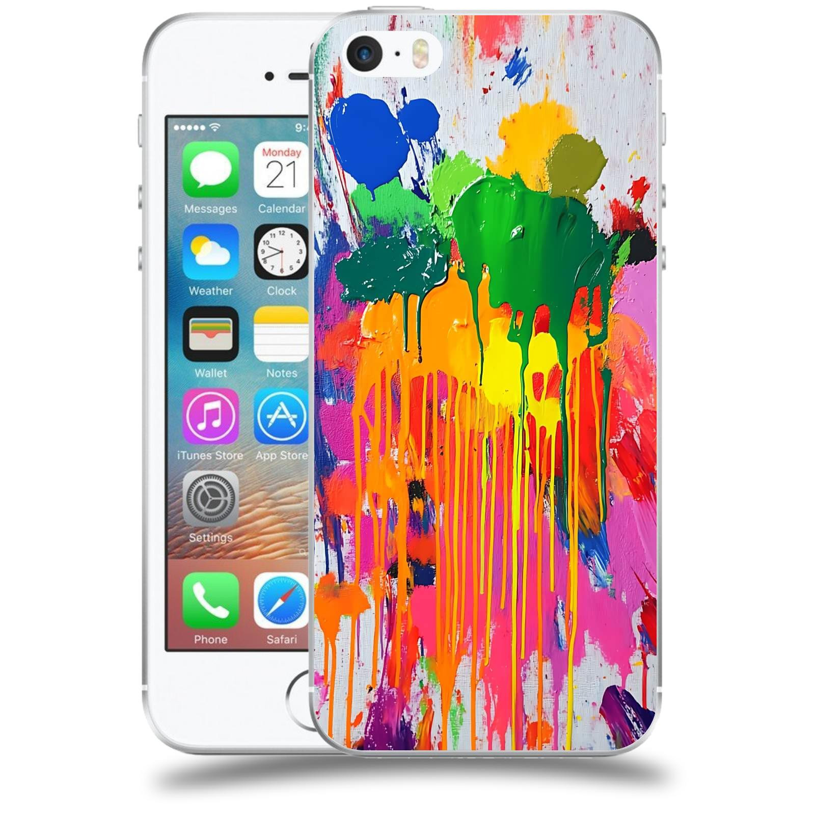 ACOVER Kryt na mobil Apple iPhone 5/5S/SE - Chaos a Expresivita