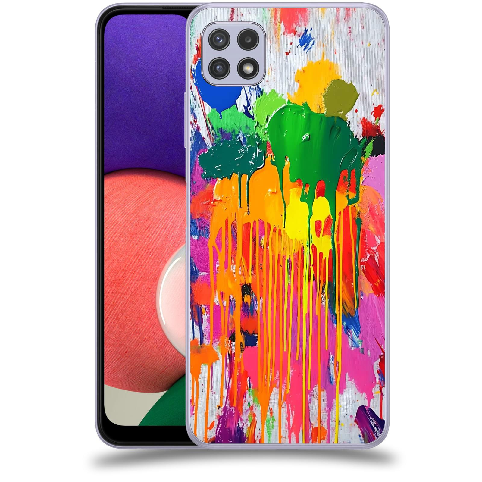 ACOVER Kryt na mobil Samsung Galaxy A22 5G A226B - Chaos a Expresivita