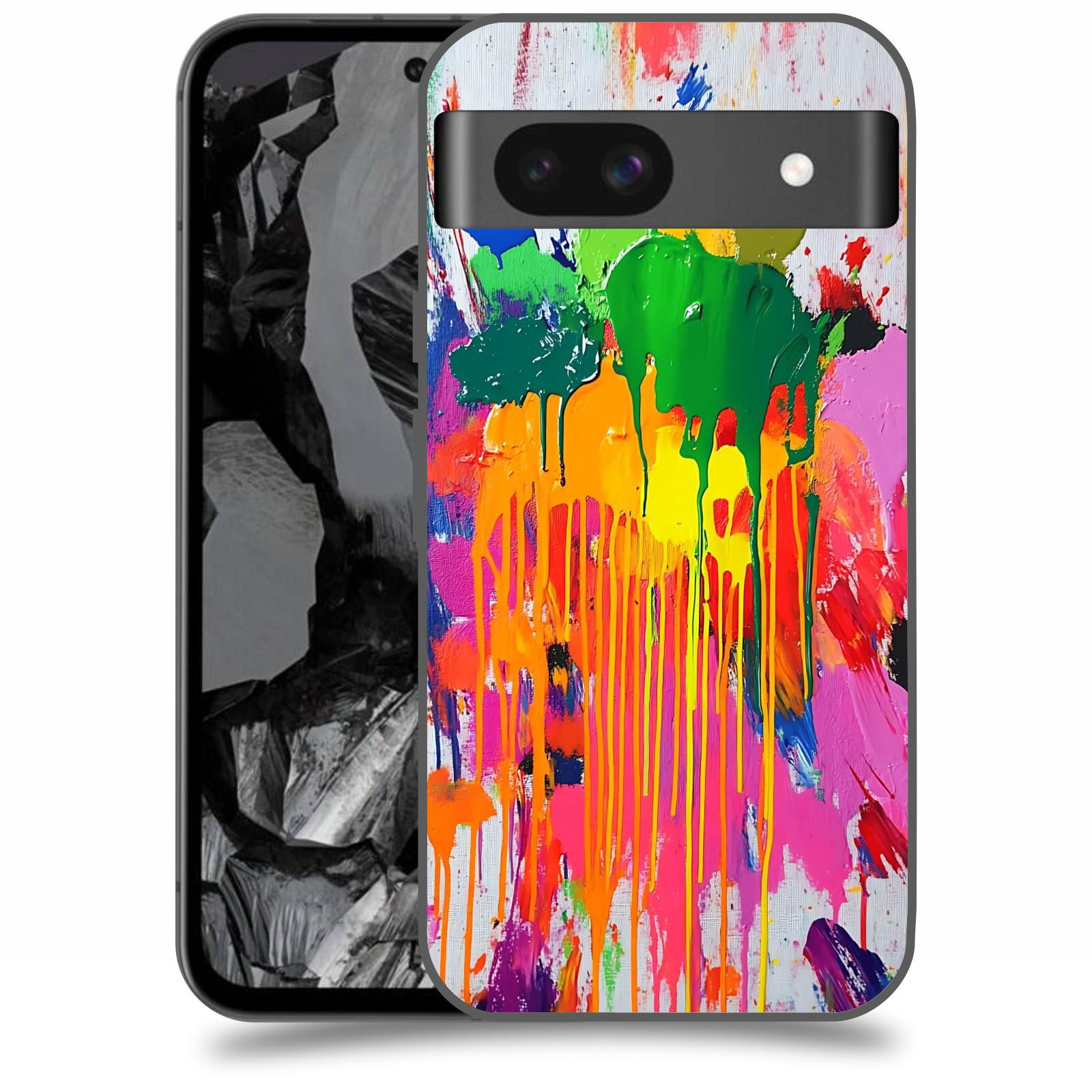 ACOVER Kryt na mobil Google Pixel 8A - Chaos a Expresivita