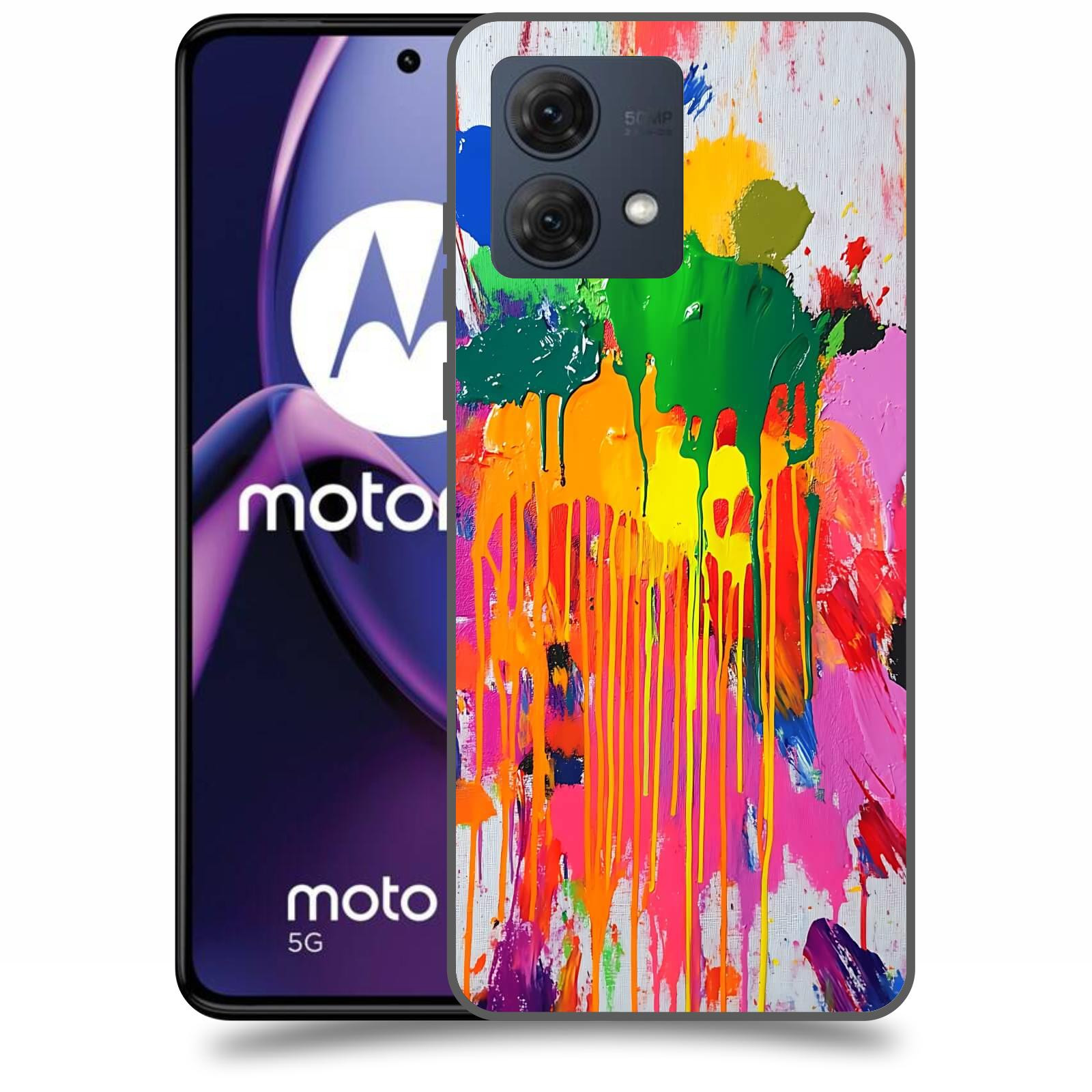 ACOVER Kryt na mobil Motorola Moto G84 5G - Chaos a Expresivita
