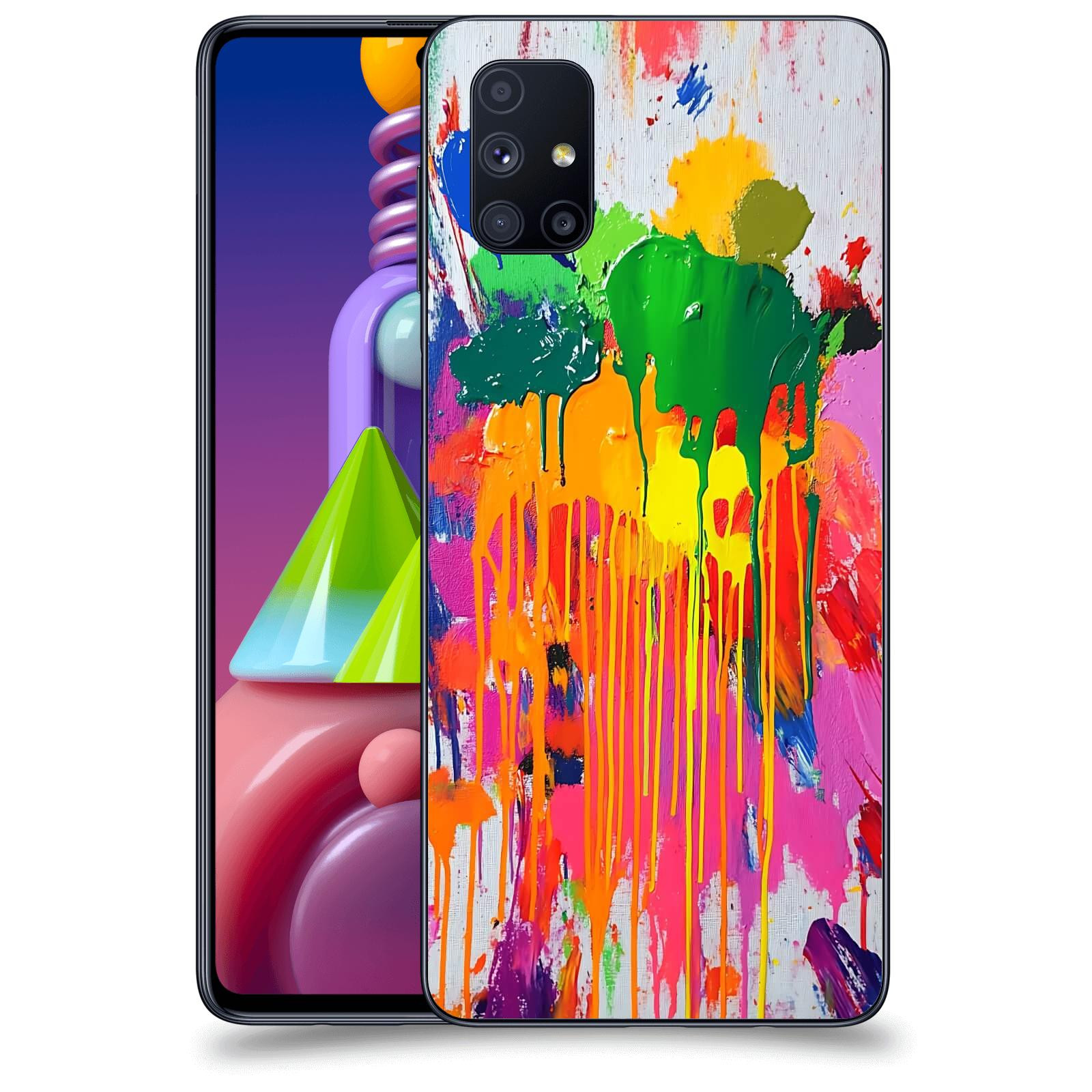 ACOVER Kryt na mobil Samsung Galaxy M51 M515F - Chaos a Expresivita