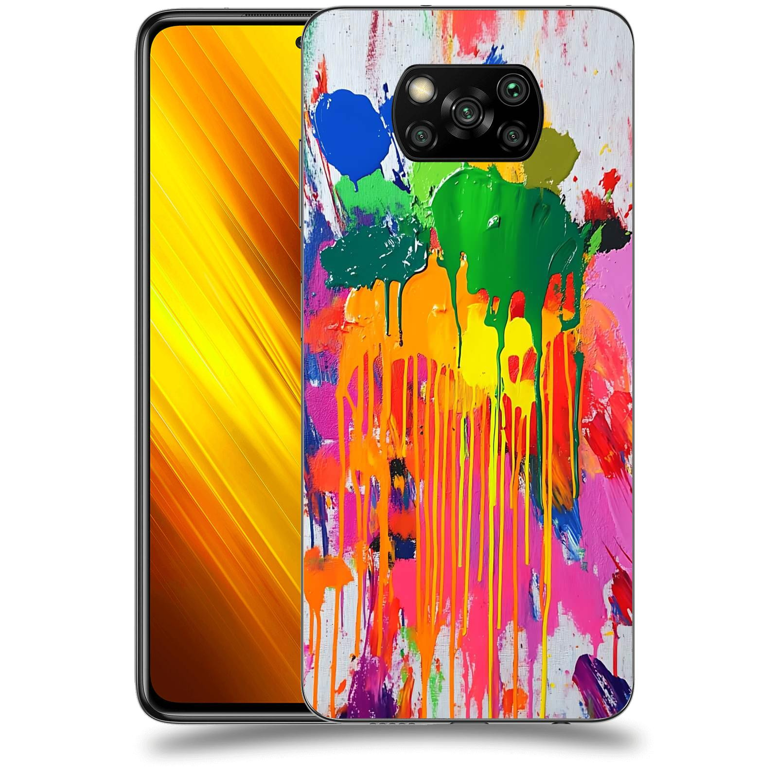 ACOVER Kryt na mobil Xiaomi Poco X3 - Chaos a Expresivita