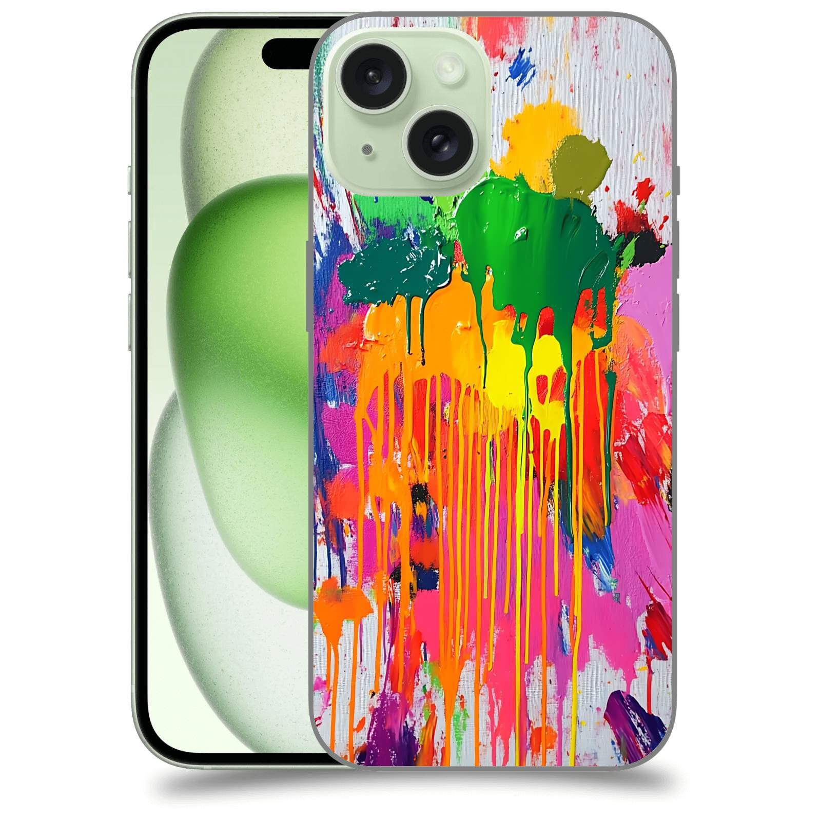 ACOVER Kryt na mobil Apple iPhone 15 - Chaos a Expresivita