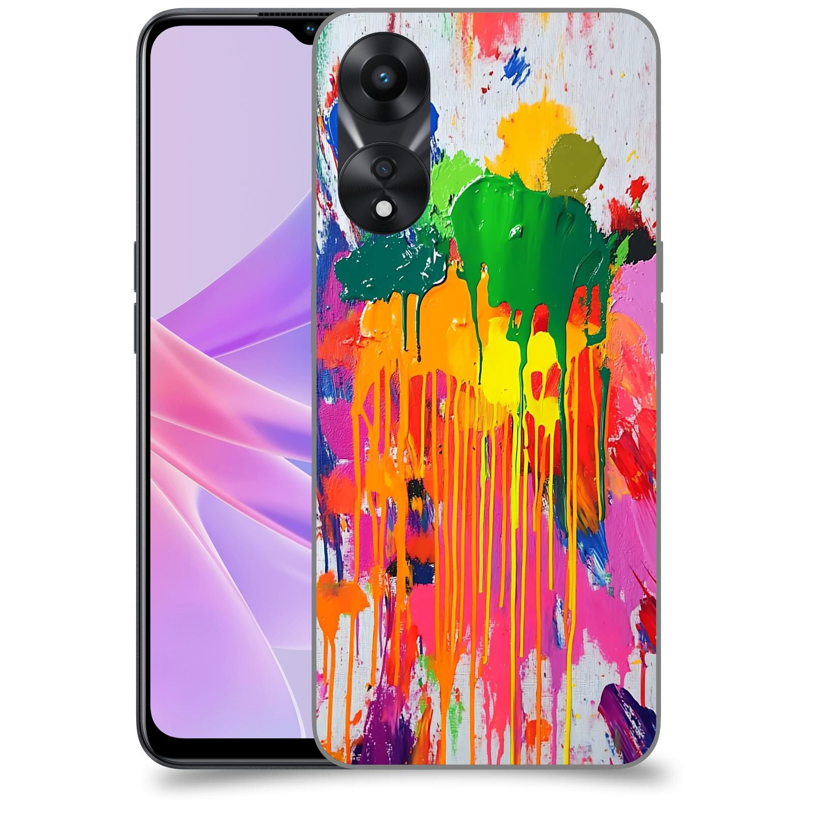 ACOVER Kryt na mobil OPPO A78 5G - Chaos a Expresivita
