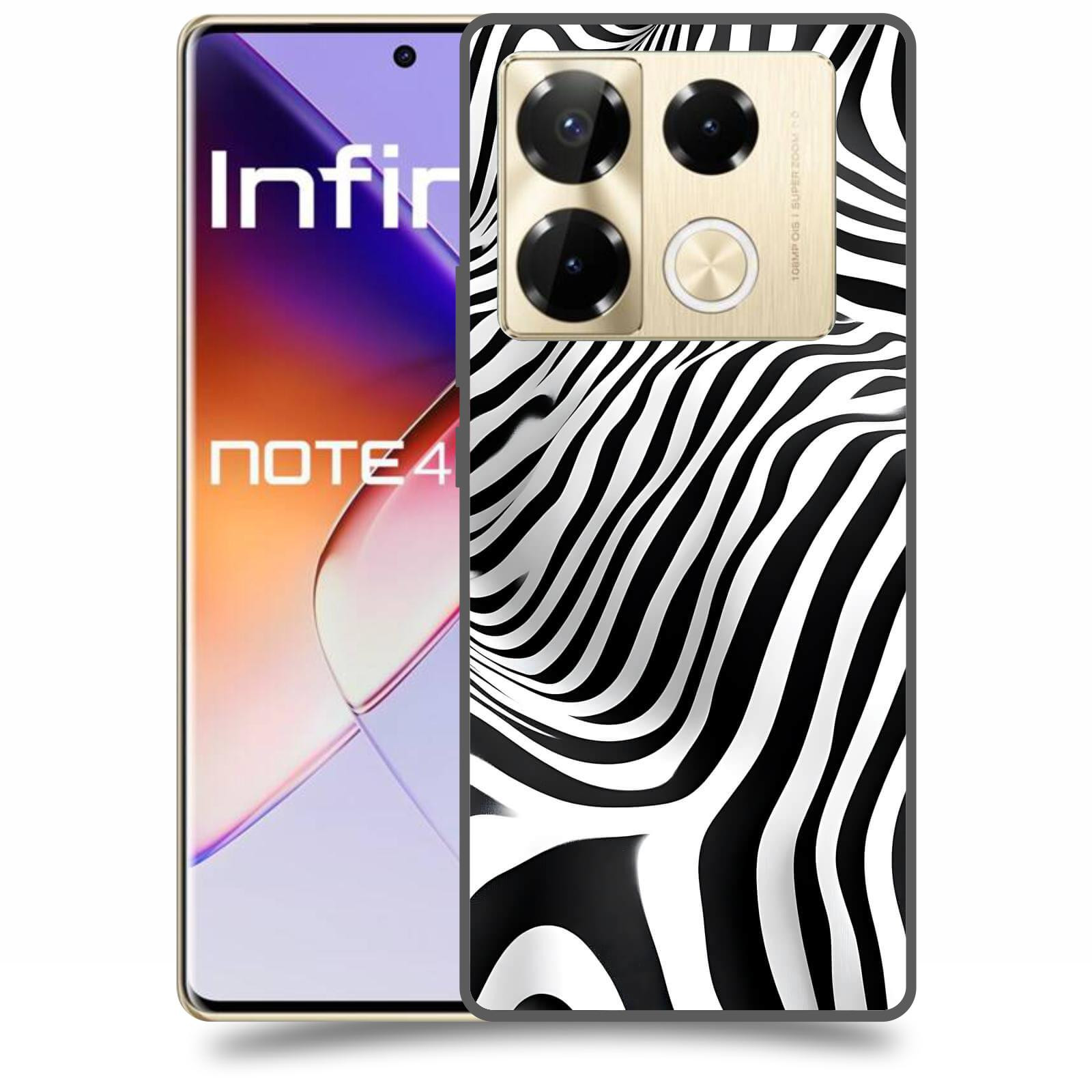 ACOVER Kryt na mobil Infinix Note 40 PRO - Iluze a Dynamika