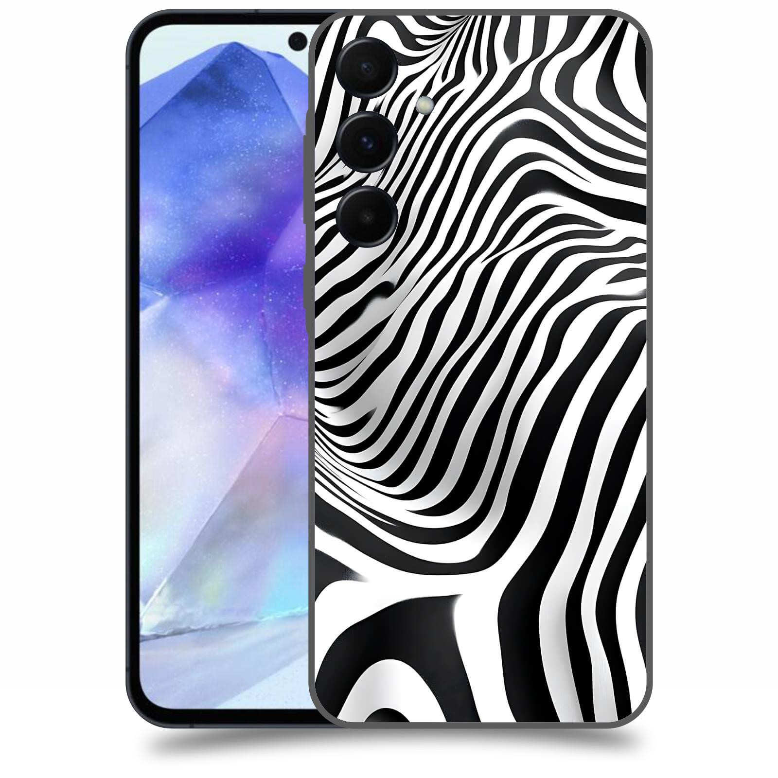 ACOVER Kryt na mobil Samsung Galaxy A55 5G - Iluze a Dynamika