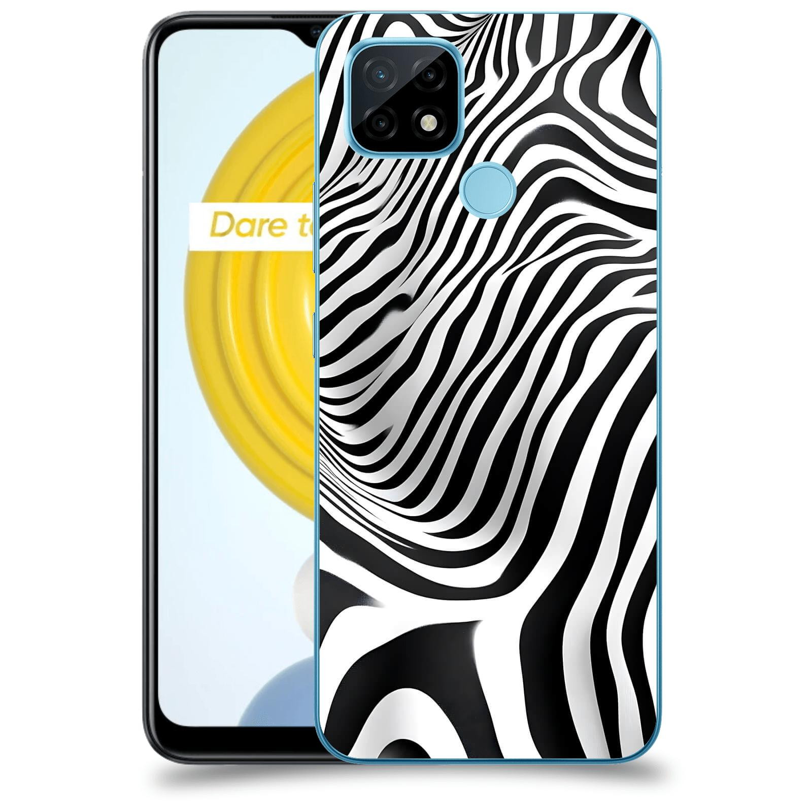 ACOVER Kryt na mobil Realme C21 - Iluze a Dynamika