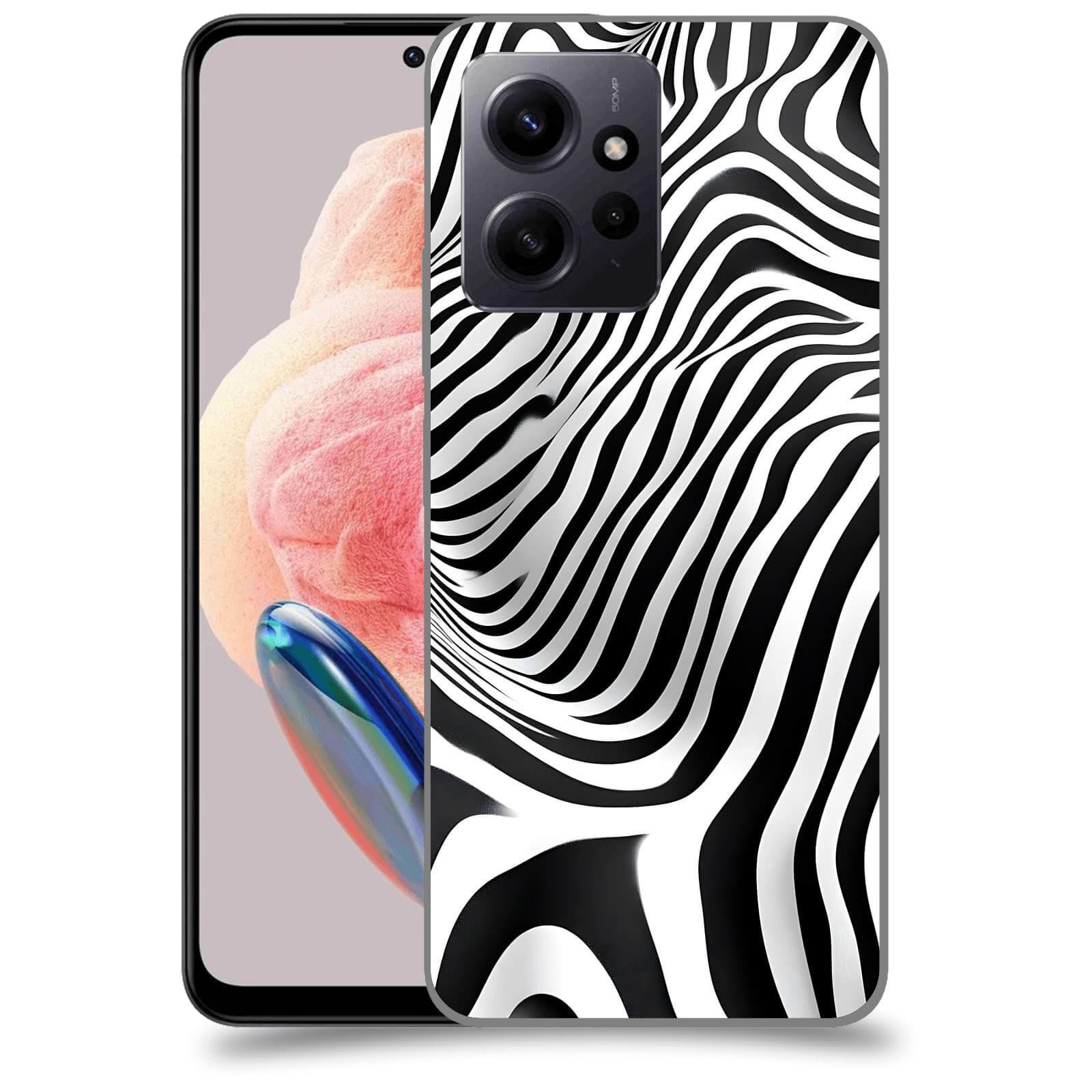 ACOVER Kryt na mobil Xiaomi Redmi Note 12 4G - Iluze a Dynamika