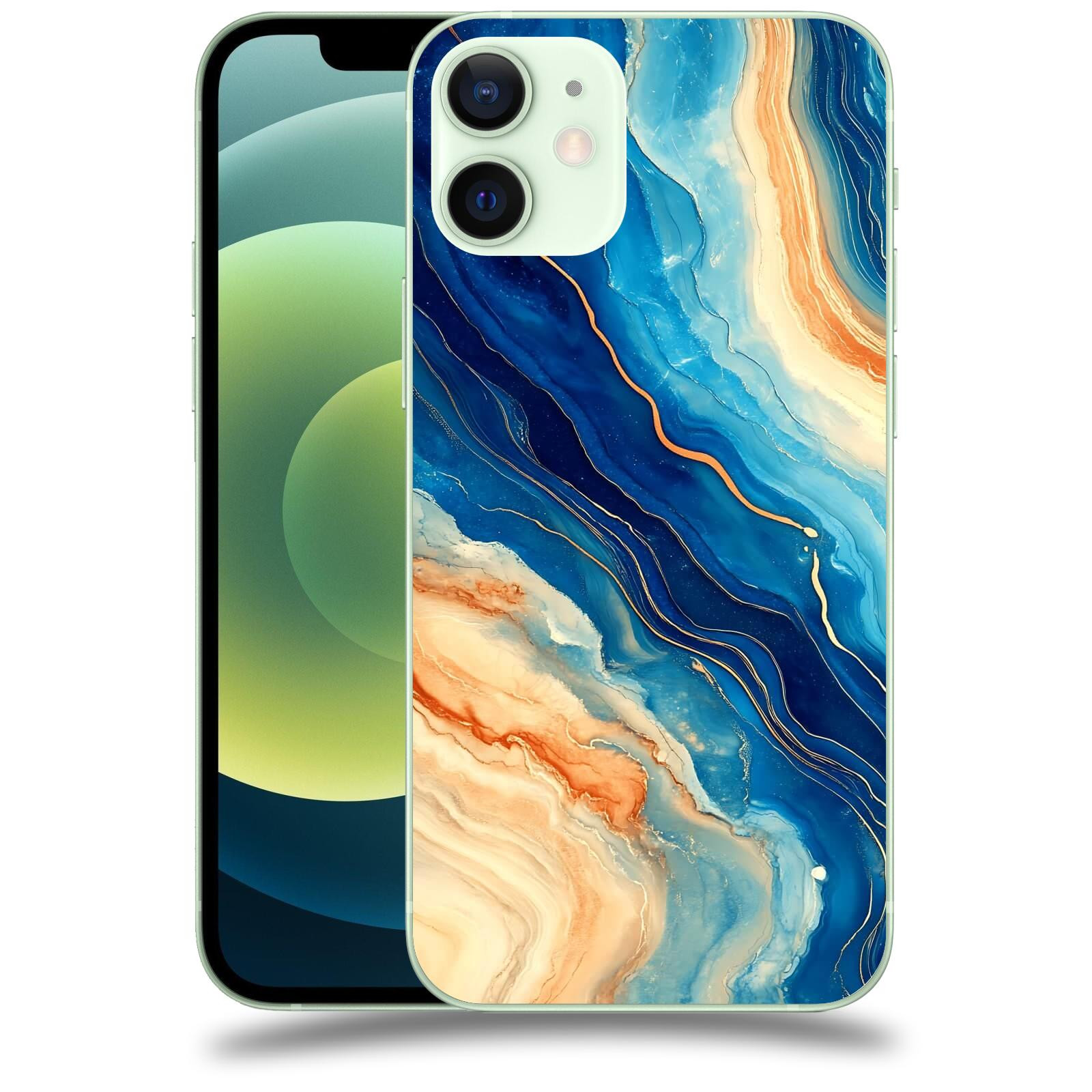 ACOVER Kryt na mobil Apple iPhone 12 mini - Kosmos a Proudění