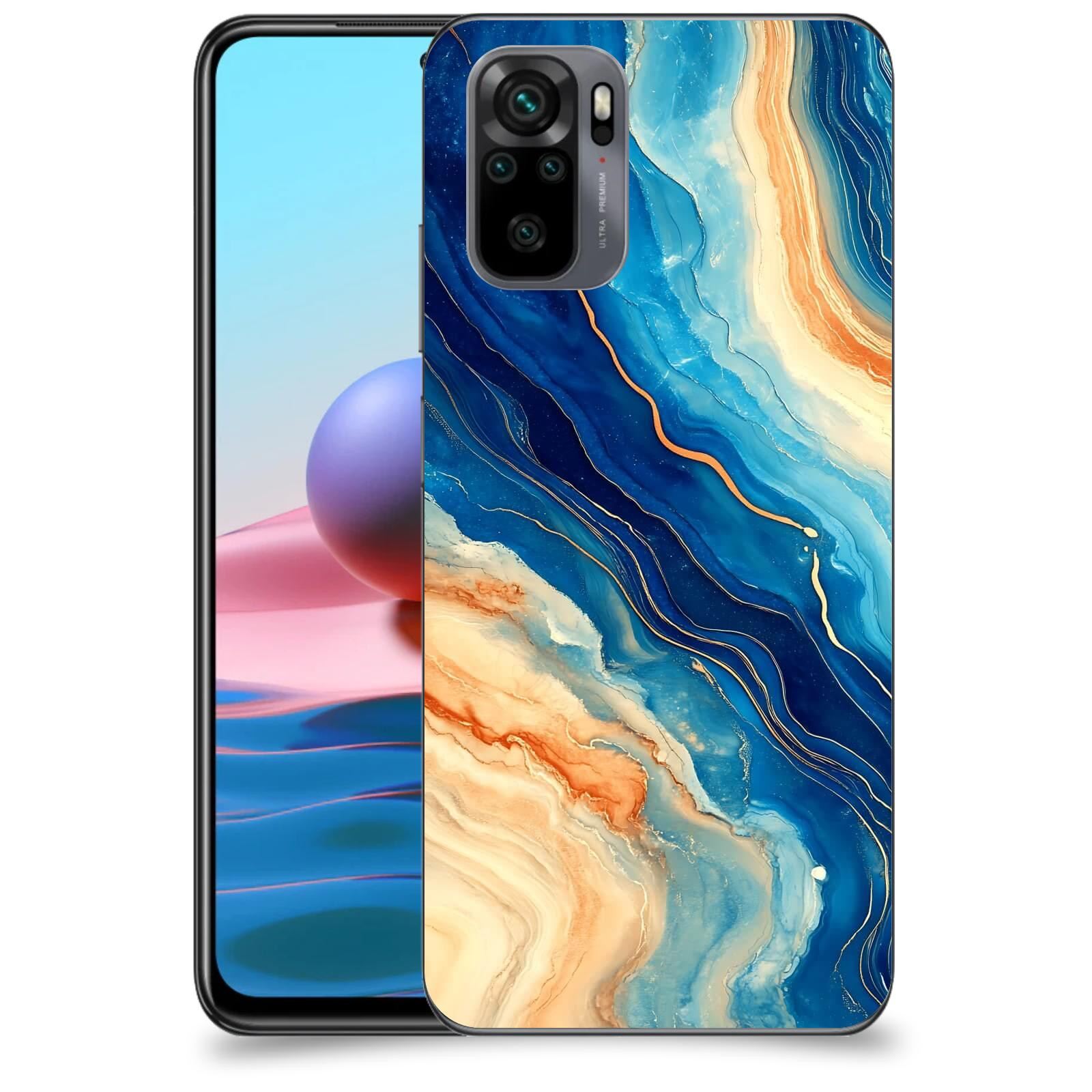 ACOVER Kryt na mobil Xiaomi Redmi Note 10 - Kosmos a Proudění