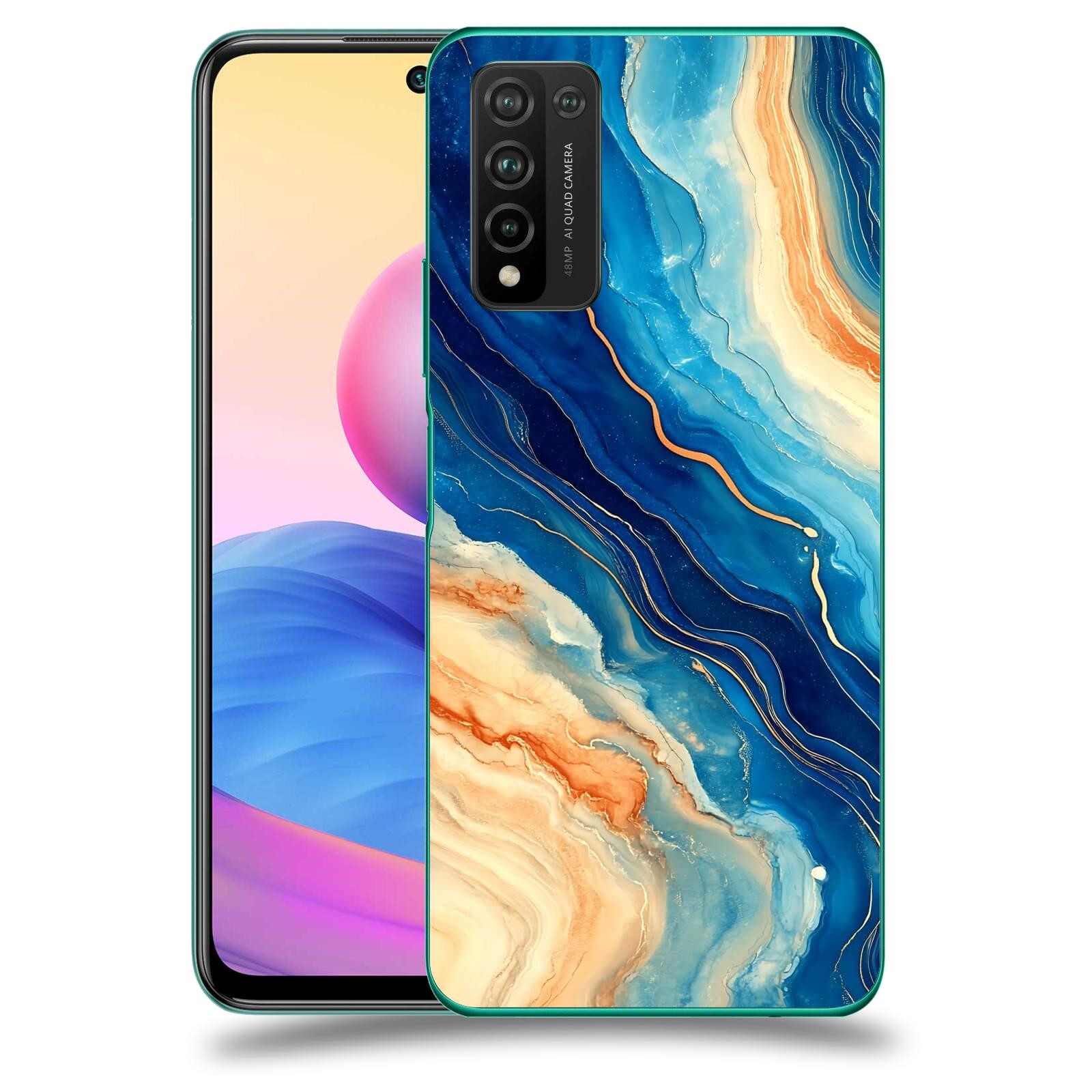 ACOVER Kryt na mobil Honor 10X Lite - Kosmos a Proudění