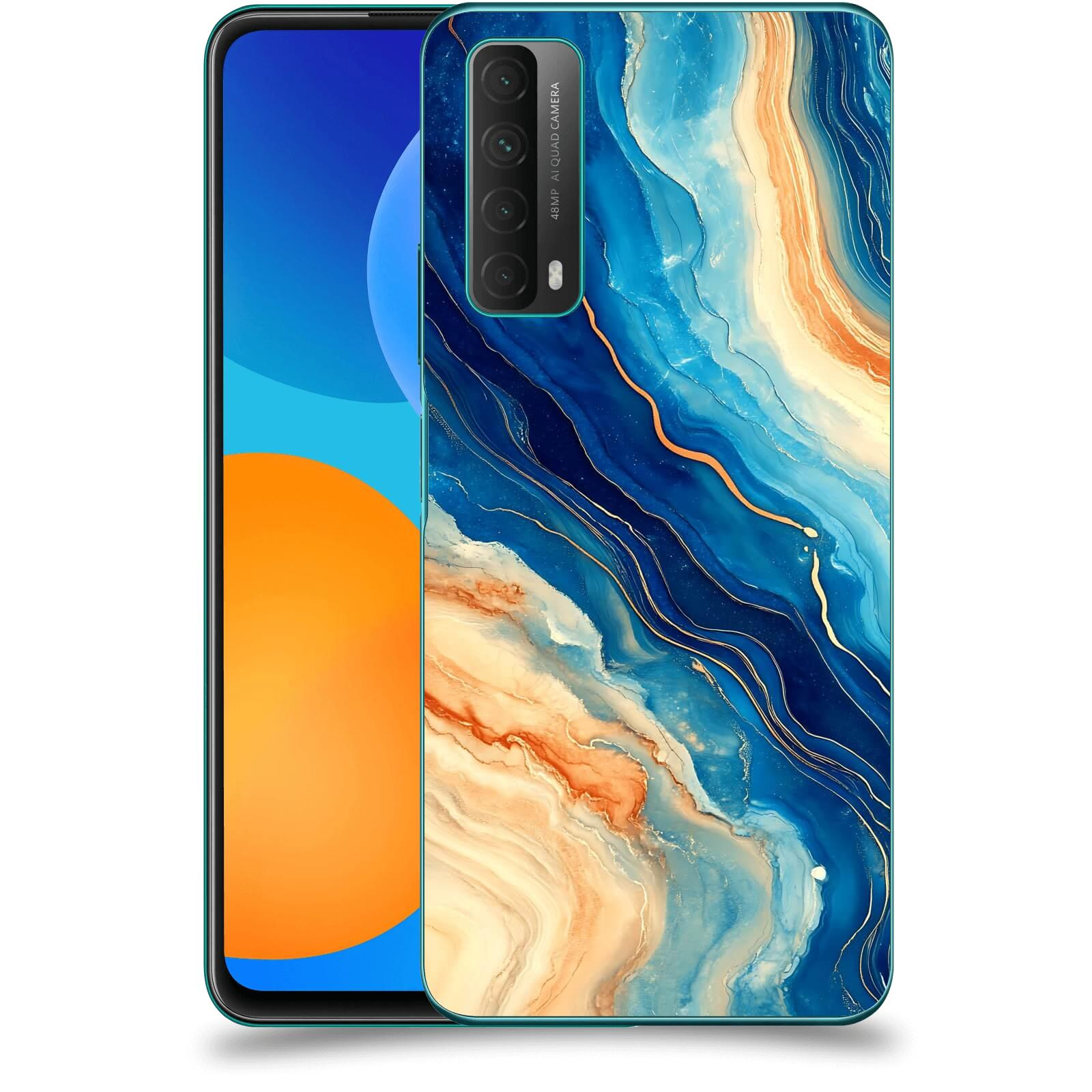 ACOVER Kryt na mobil Huawei P Smart 2021 - Kosmos a Proudění