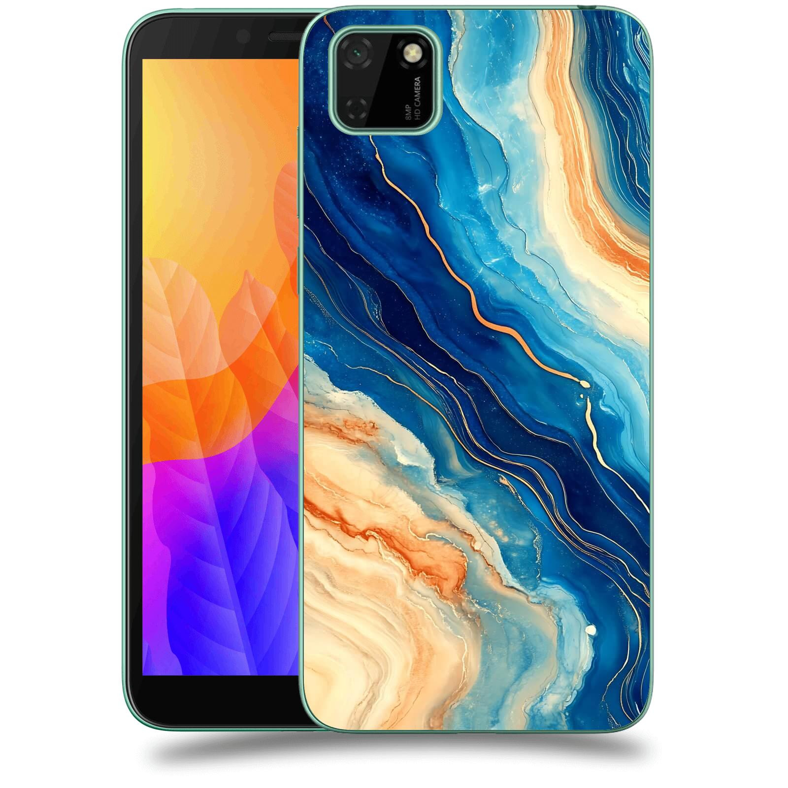 ACOVER Kryt na mobil Huawei Y5P - Kosmos a Proudění