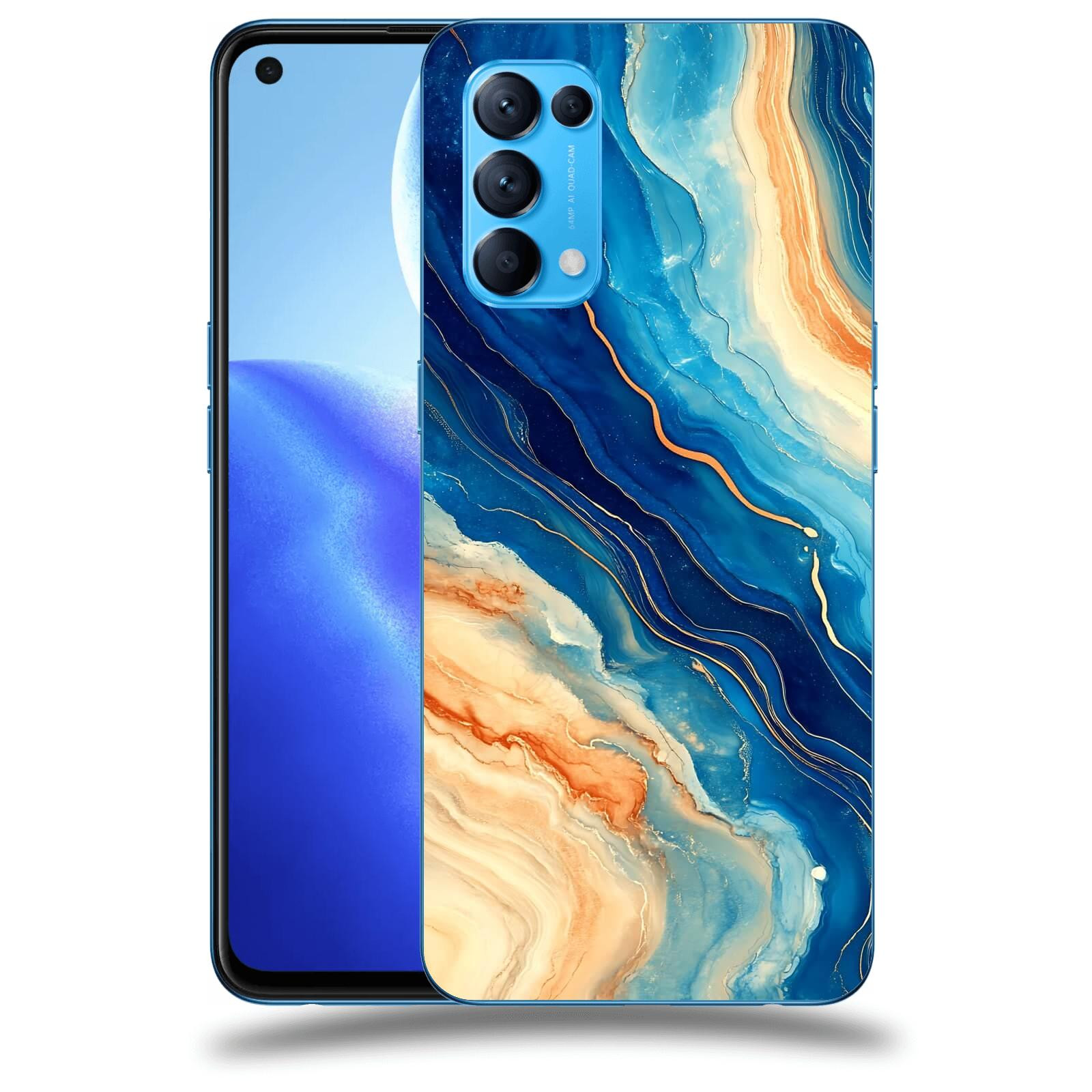 ACOVER Kryt na mobil OPPO Reno 5 5G - Kosmos a Proudění
