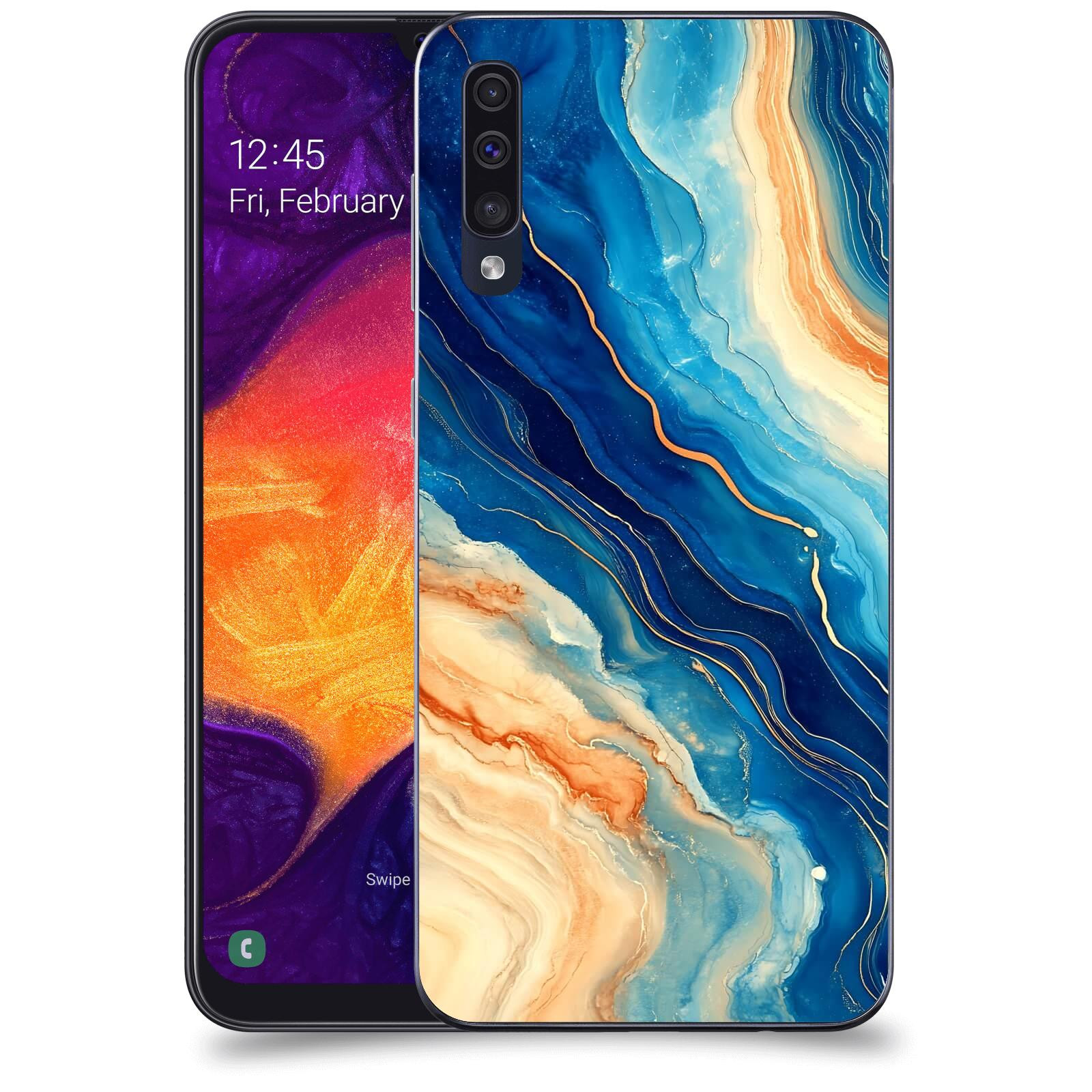 ACOVER Kryt na mobil Samsung Galaxy A50 A505F - Kosmos a Proudění