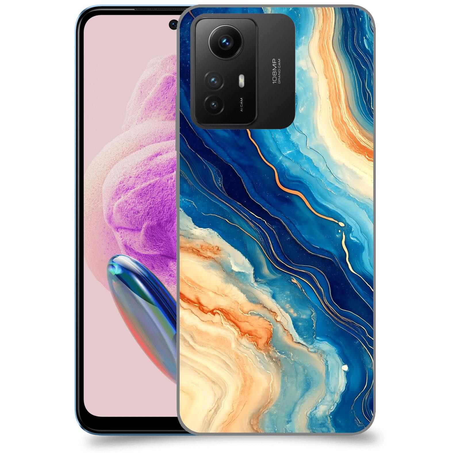 ACOVER Kryt na mobil Xiaomi Redmi Note 12S - Kosmos a Proudění