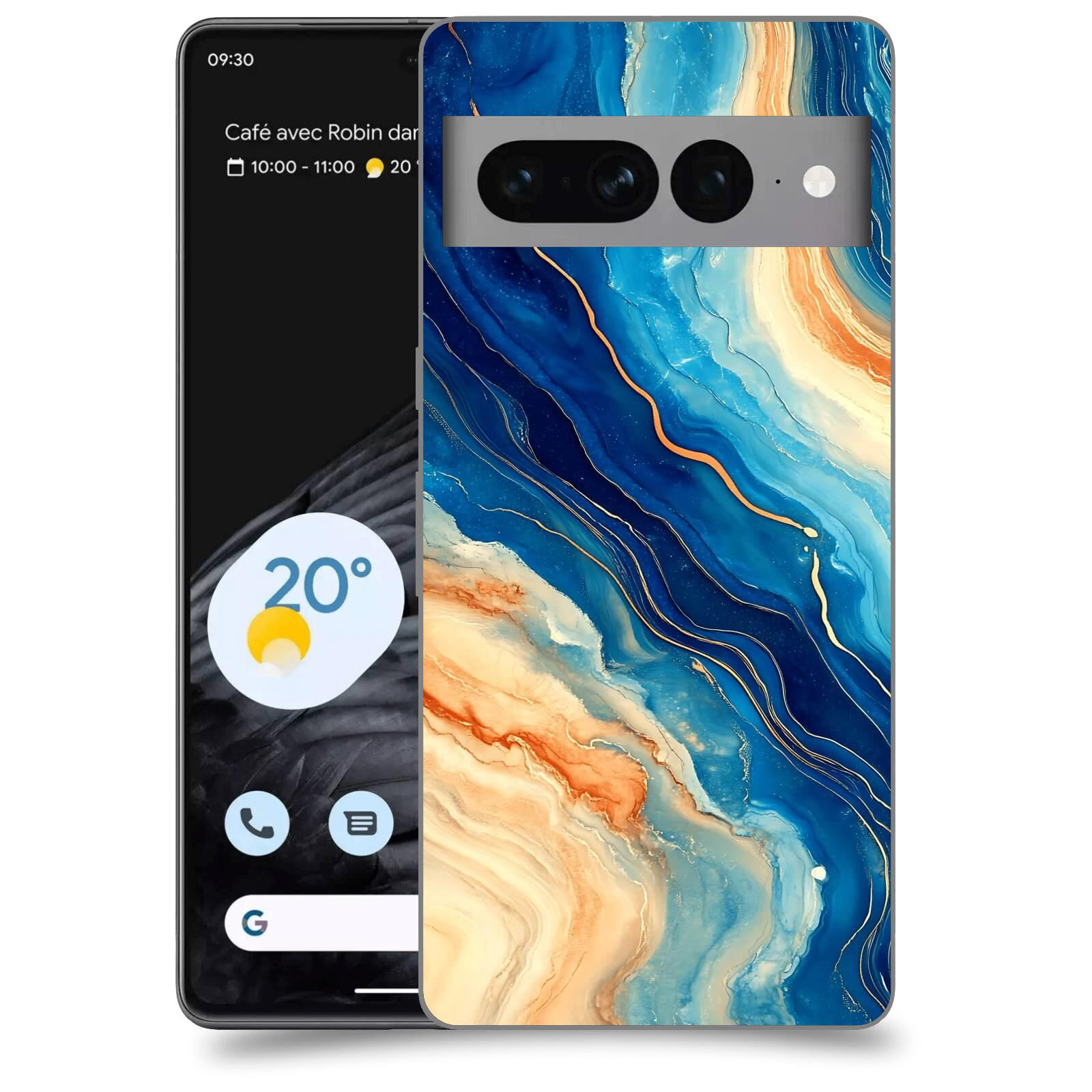 ACOVER Kryt na mobil Google pixel 7 pro - Kosmos a Proudění