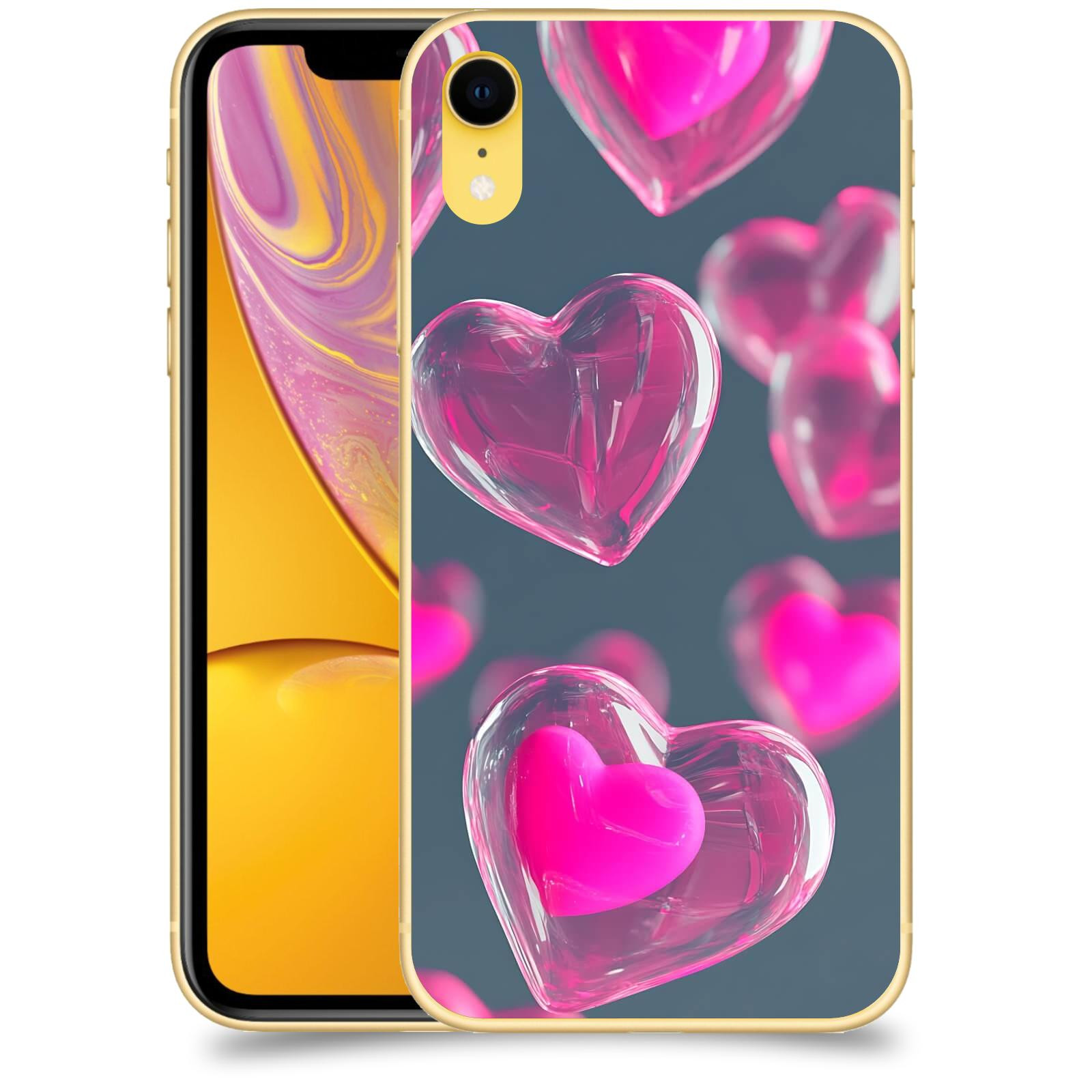 ACOVER Kryt na mobil Apple iPhone XR - Láska a Jemnost