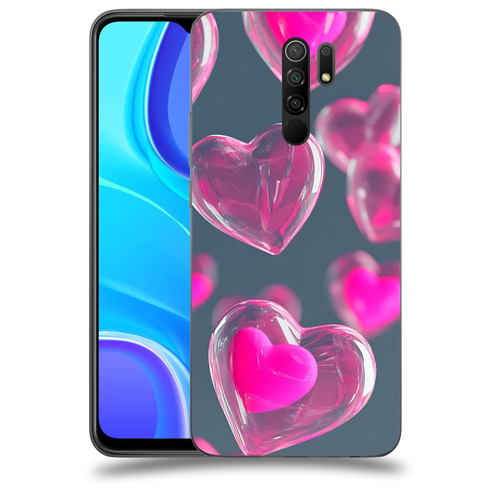 ACOVER Kryt na mobil Xiaomi Redmi 9 - Láska a Jemnost