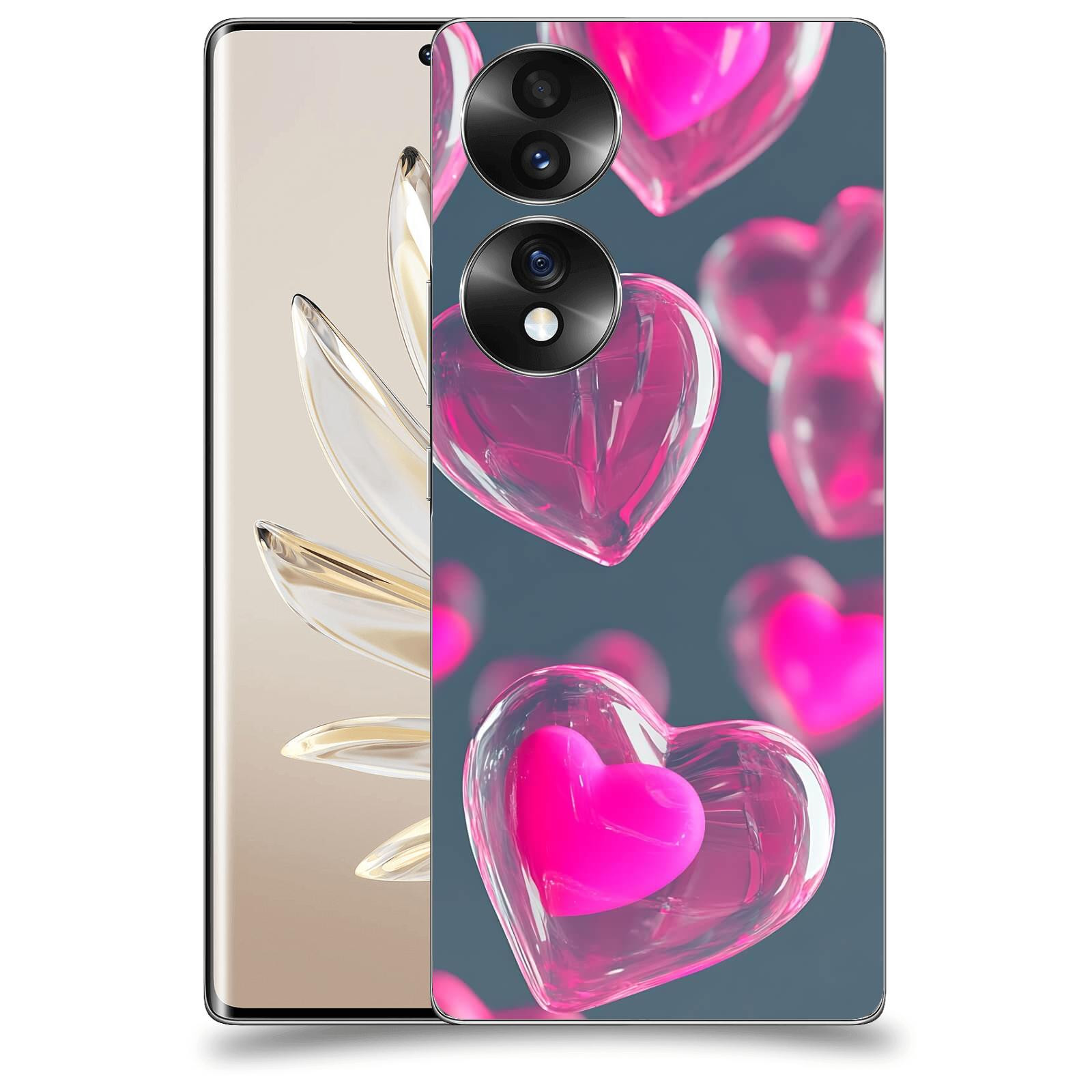 ACOVER Kryt na mobil Honor 70 - Láska a Jemnost