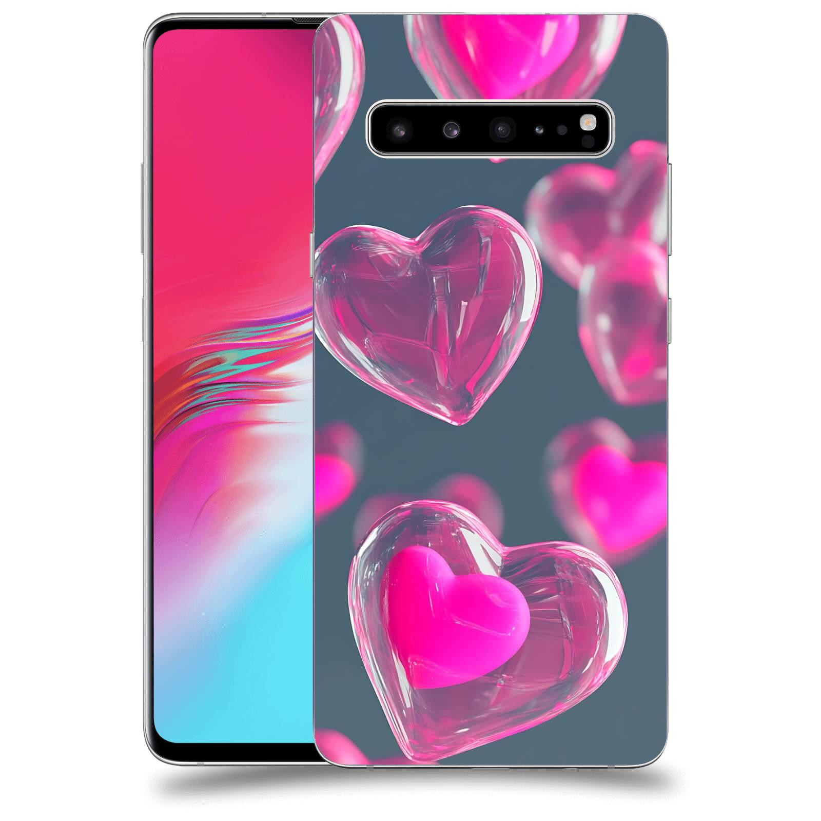 ACOVER Kryt na mobil Samsung Galaxy S10 G973 - Láska a Jemnost