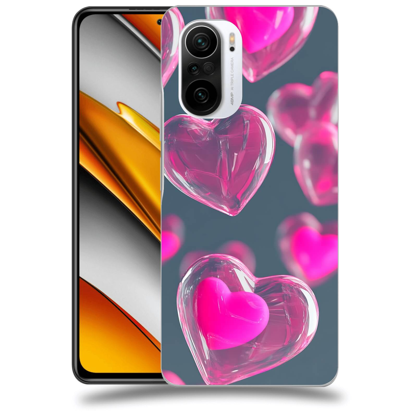ACOVER Kryt na mobil Xiaomi Poco F3 - Láska a Jemnost