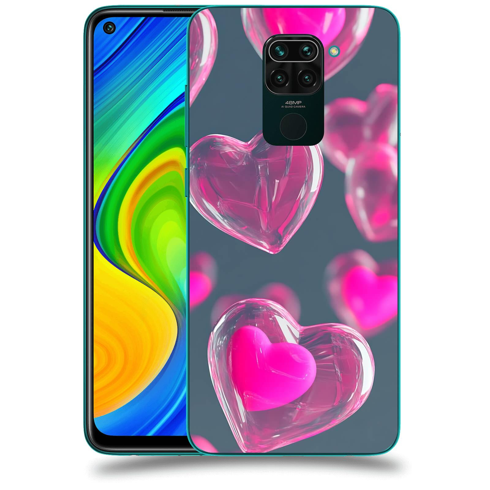 ACOVER Kryt na mobil Xiaomi Redmi Note 9 - Láska a Jemnost