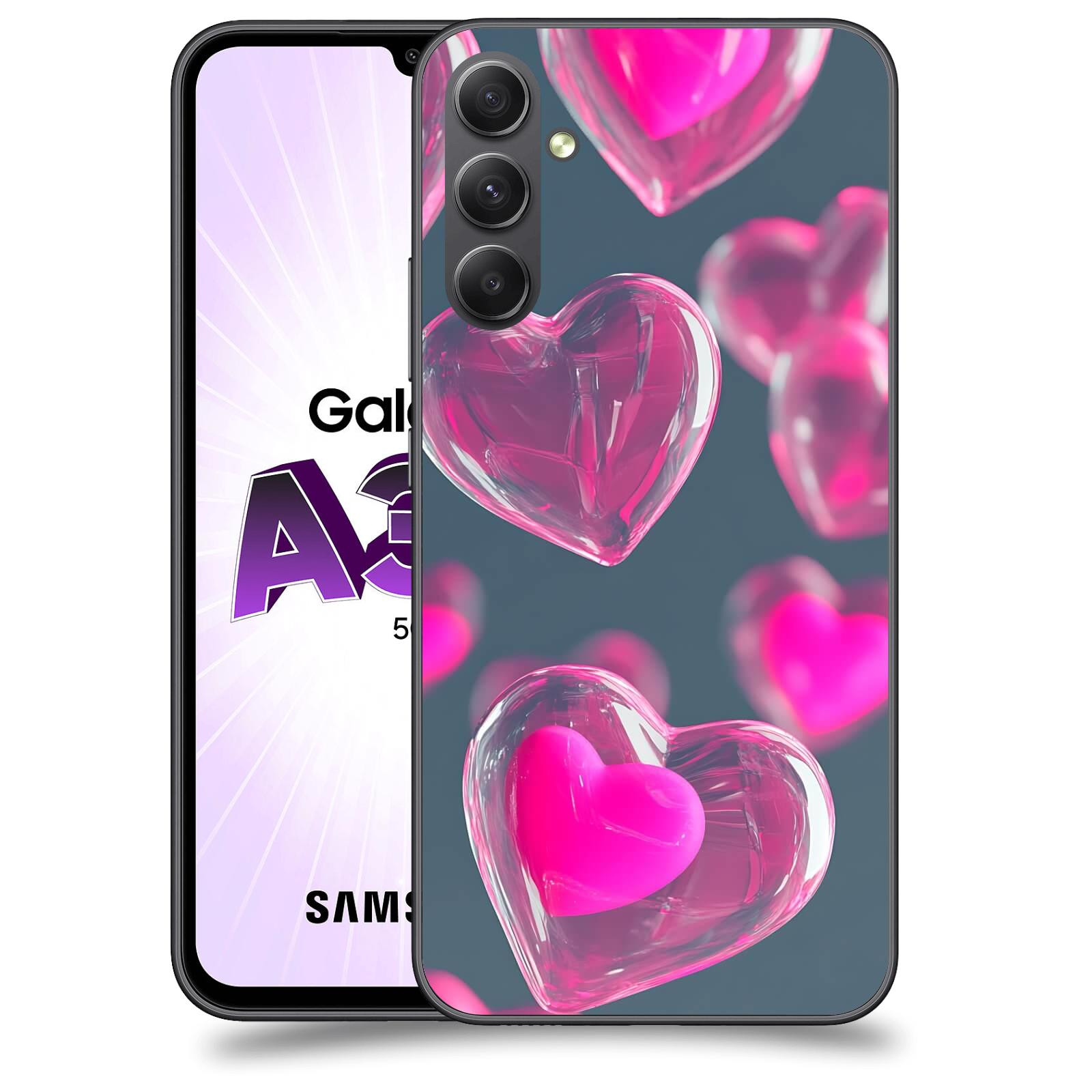ACOVER Kryt na mobil Samsung Galaxy A34 - Láska a Jemnost